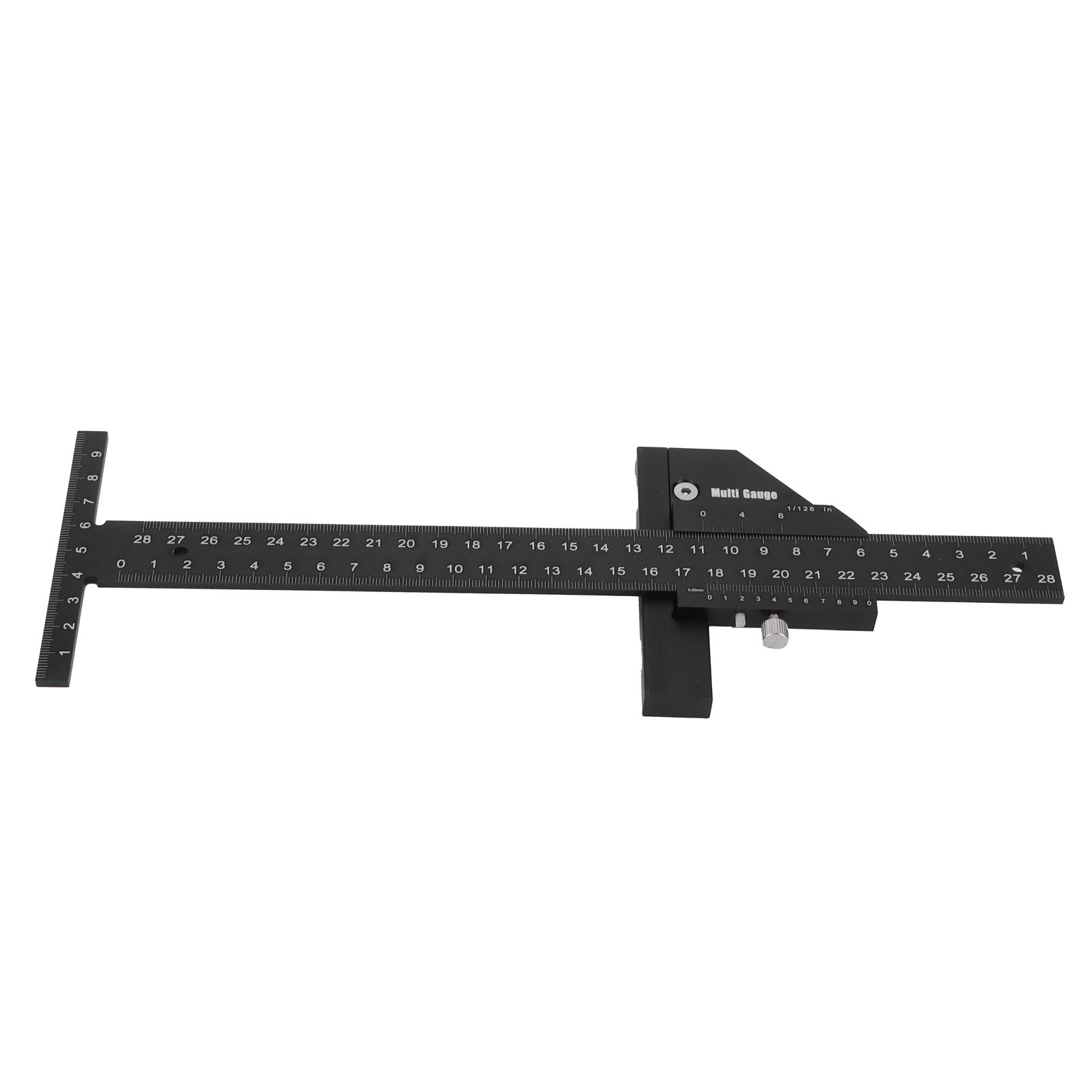 Aluminum Alloy Woodworking Ruler DIY Measuring Tools for Angle Depth Width view 2