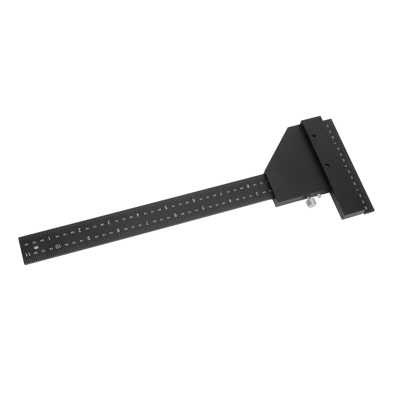 Aluminum Alloy Woodworking Ruler DIY Measuring Tools for Angle Depth Width view 4