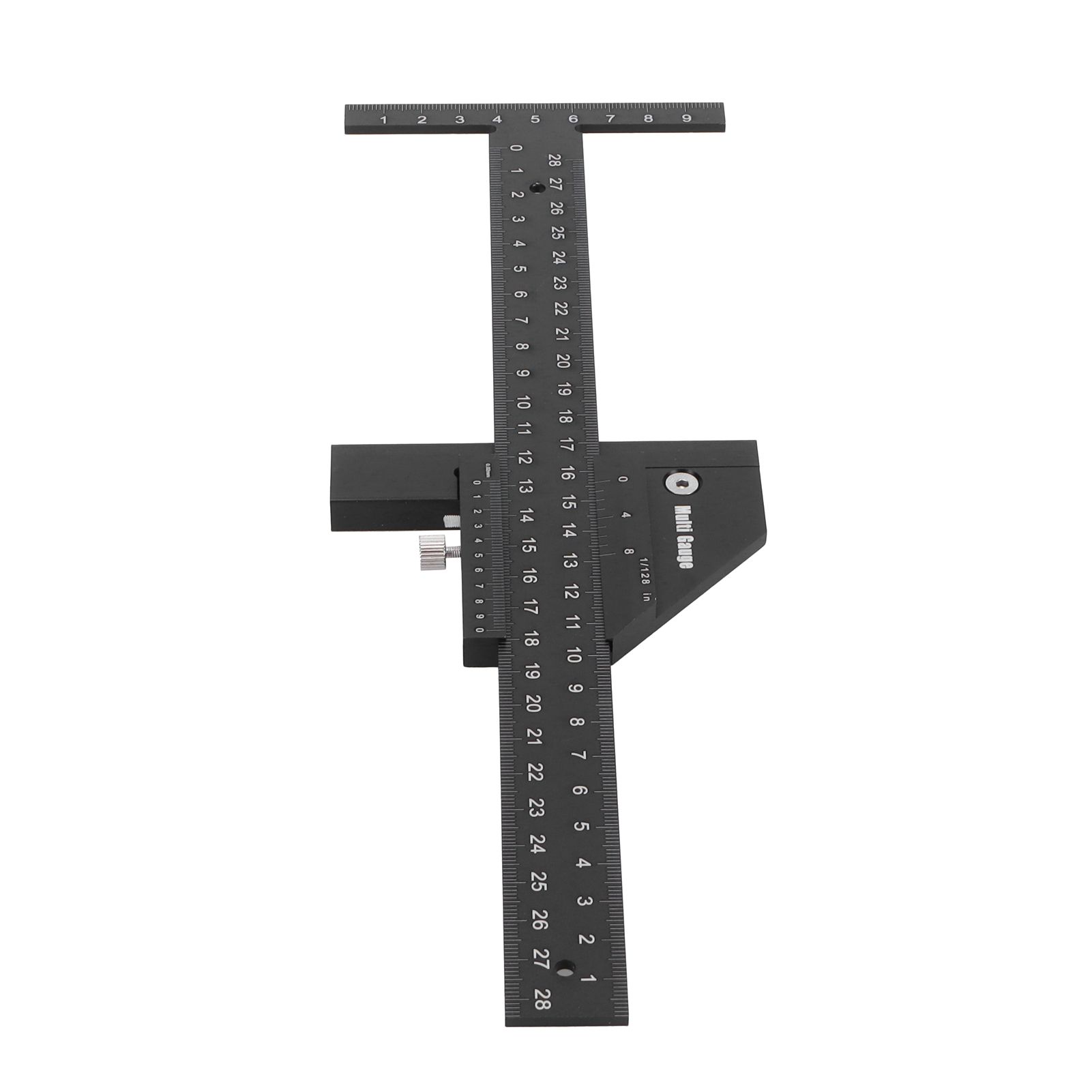 Aluminum Alloy Woodworking Ruler DIY Measuring Tools for Angle Depth Width view 5