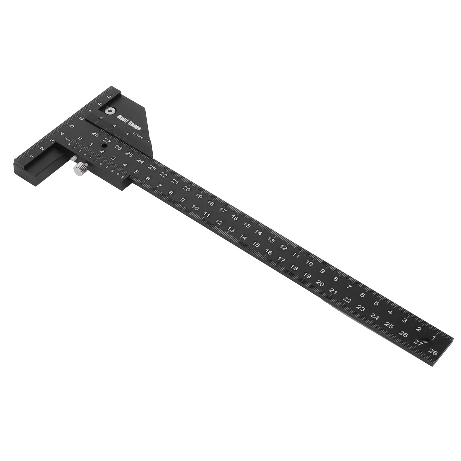 Aluminum Alloy Woodworking Ruler DIY Measuring Tools for Angle Depth Width view 6