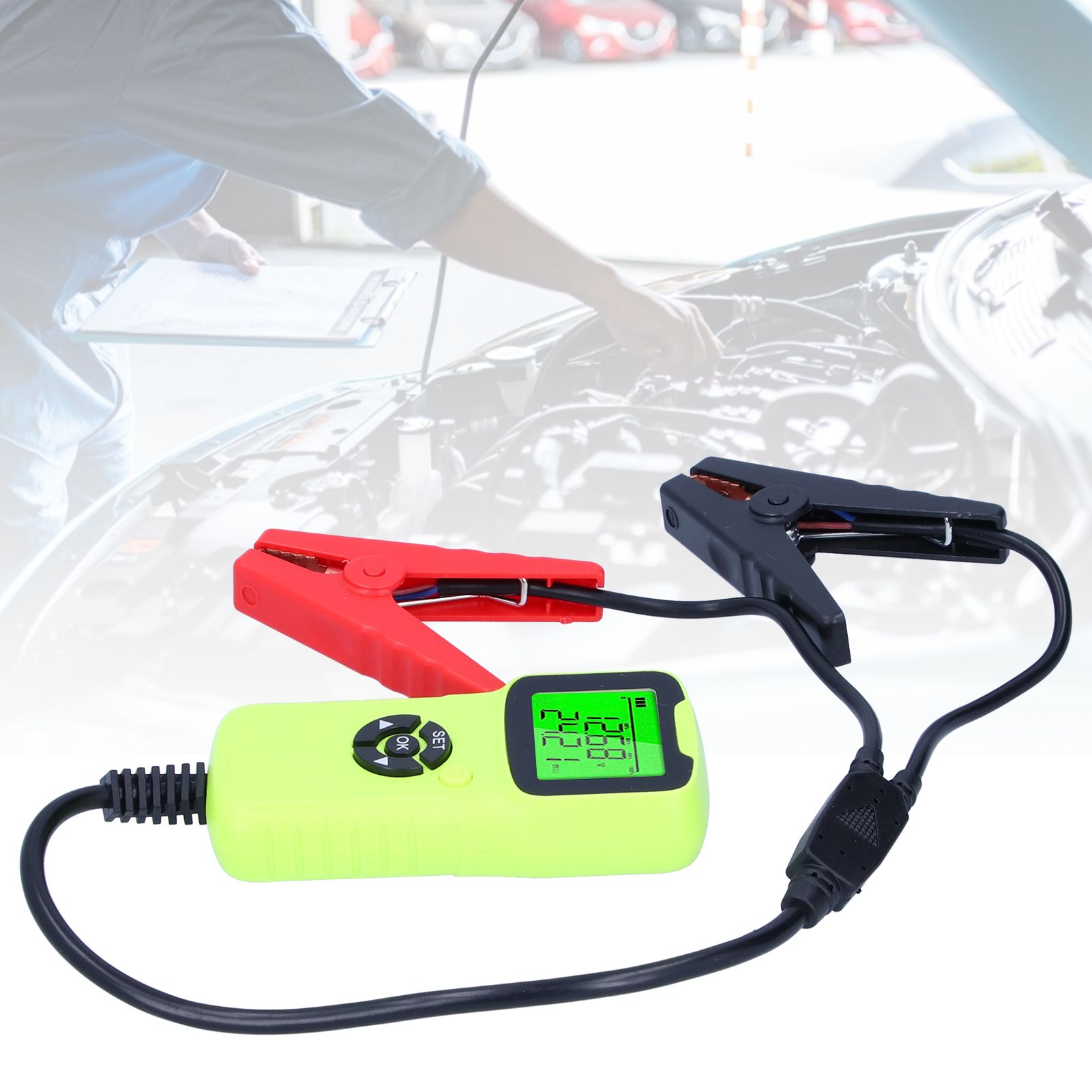 A300 Digital Car Battery Tester LCD Battery Test Analyzer Auto Test Diagnostic view 11