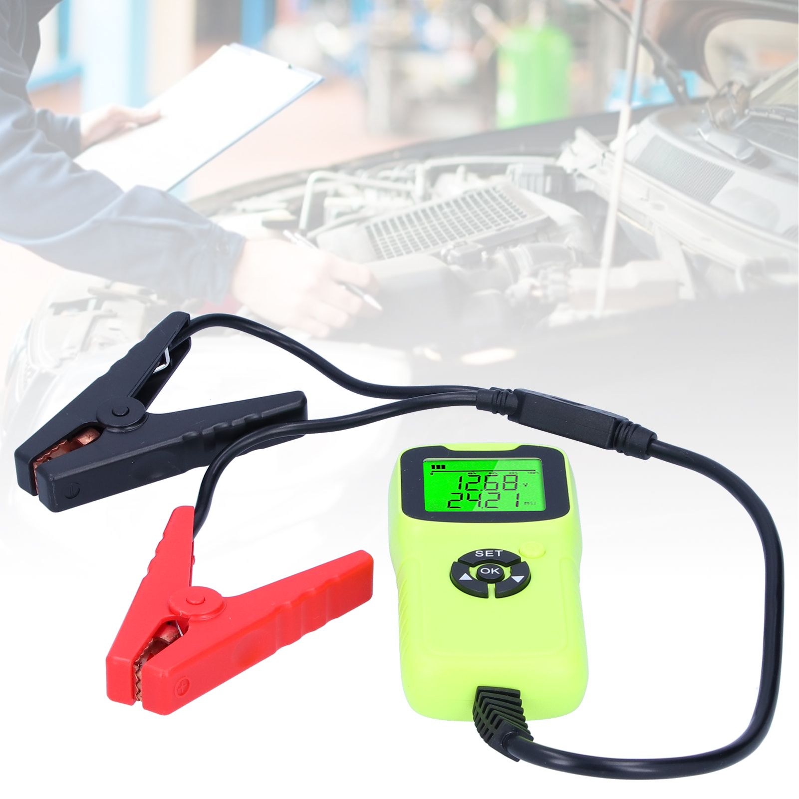 A300 Digital Car Battery Tester LCD Battery Test Analyzer Auto Test Diagnostic view 12