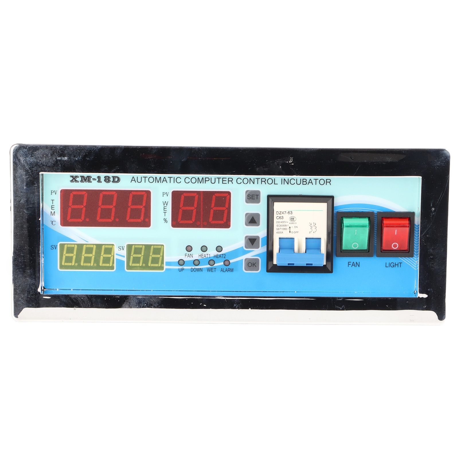 180‑240V XM‑18D Incubator Controller Full‑Automatic Temperature Humidity view 2