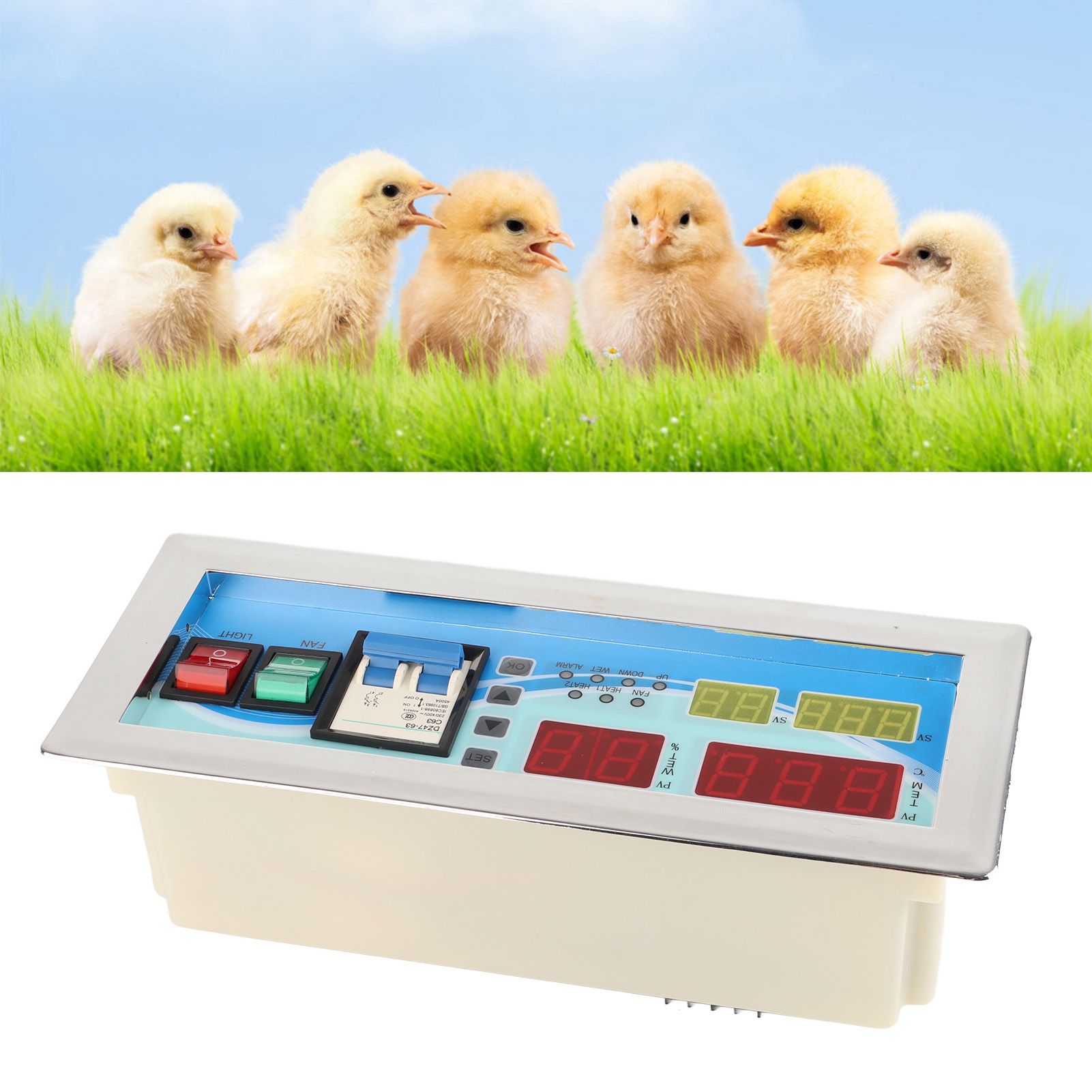 180‑240V XM‑18D Incubator Controller Full‑Automatic Temperature Humidity view 12