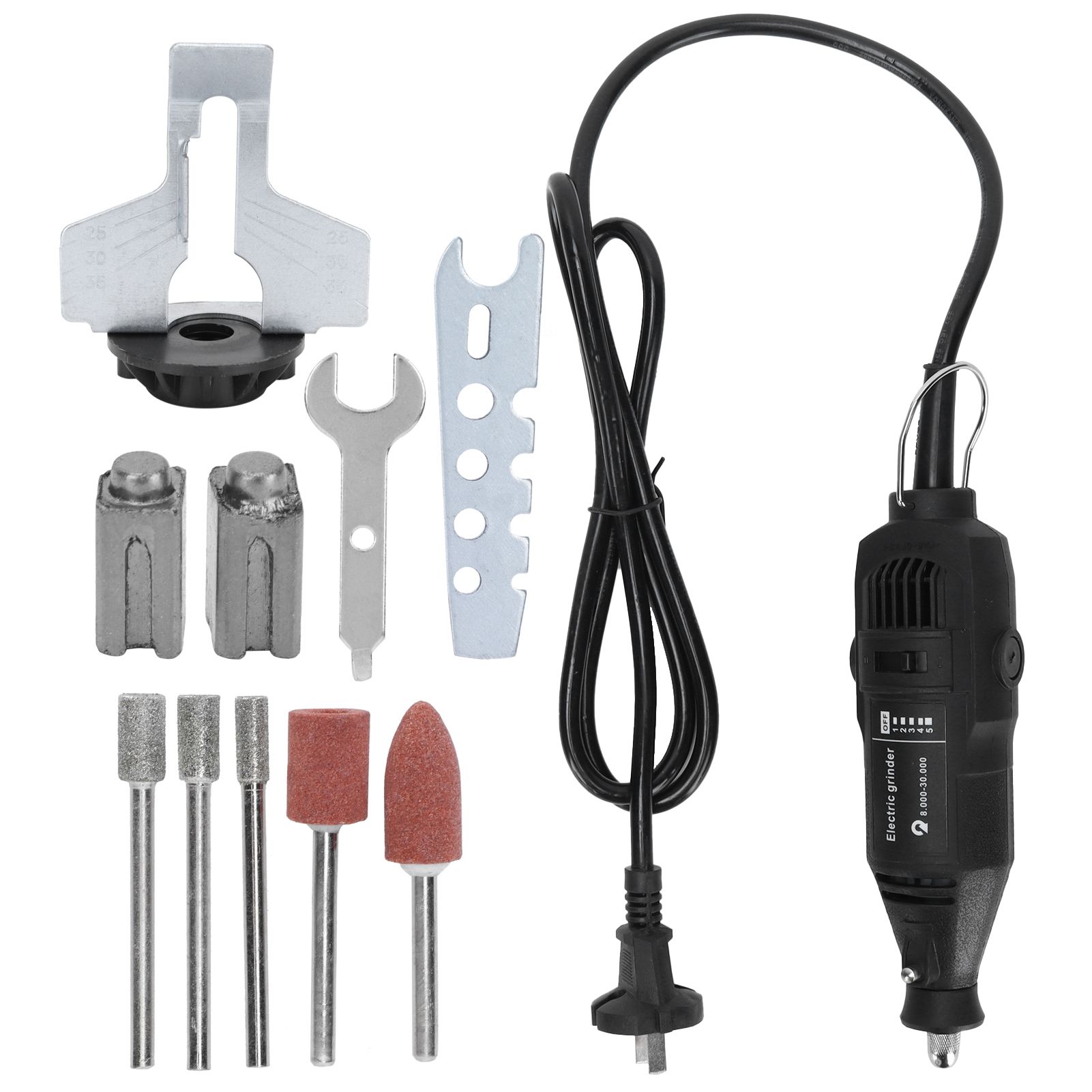 Mini Electric Grinder 130W HandHeld DIY Grinding Drilling Machine 50/60HZ view 2