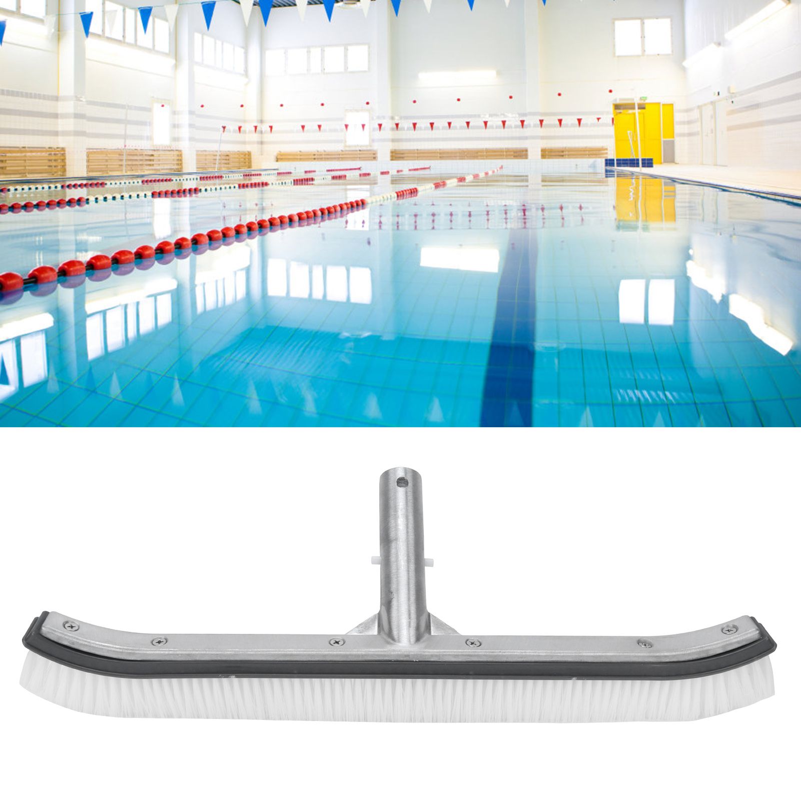 18in Aluminium Swimming Pool Cleaning Brush Swimming Pool Cleaning Accessories view 12