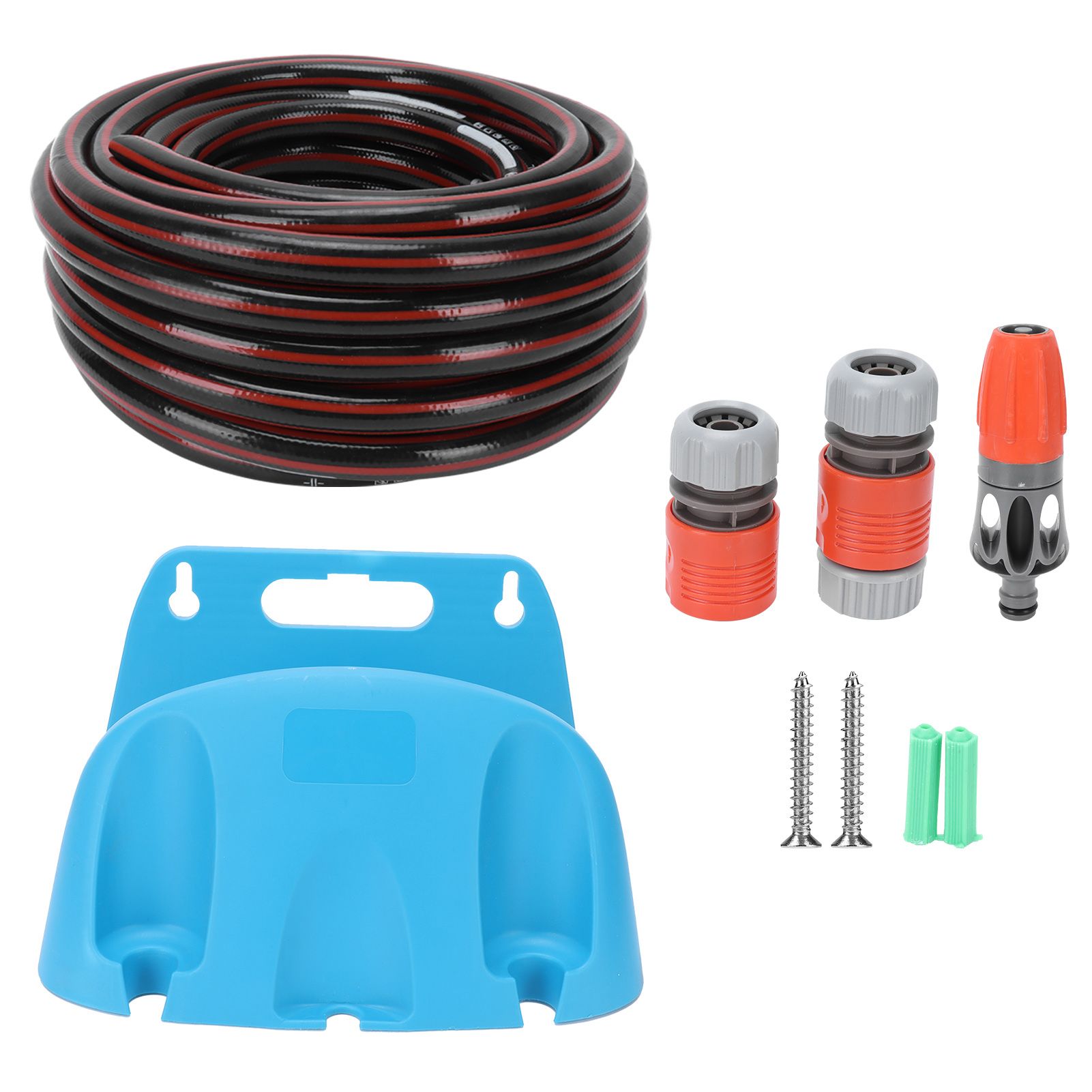 15M Garden Irrigation System Sprayer Hose Bracket Watering Kit Water view 2