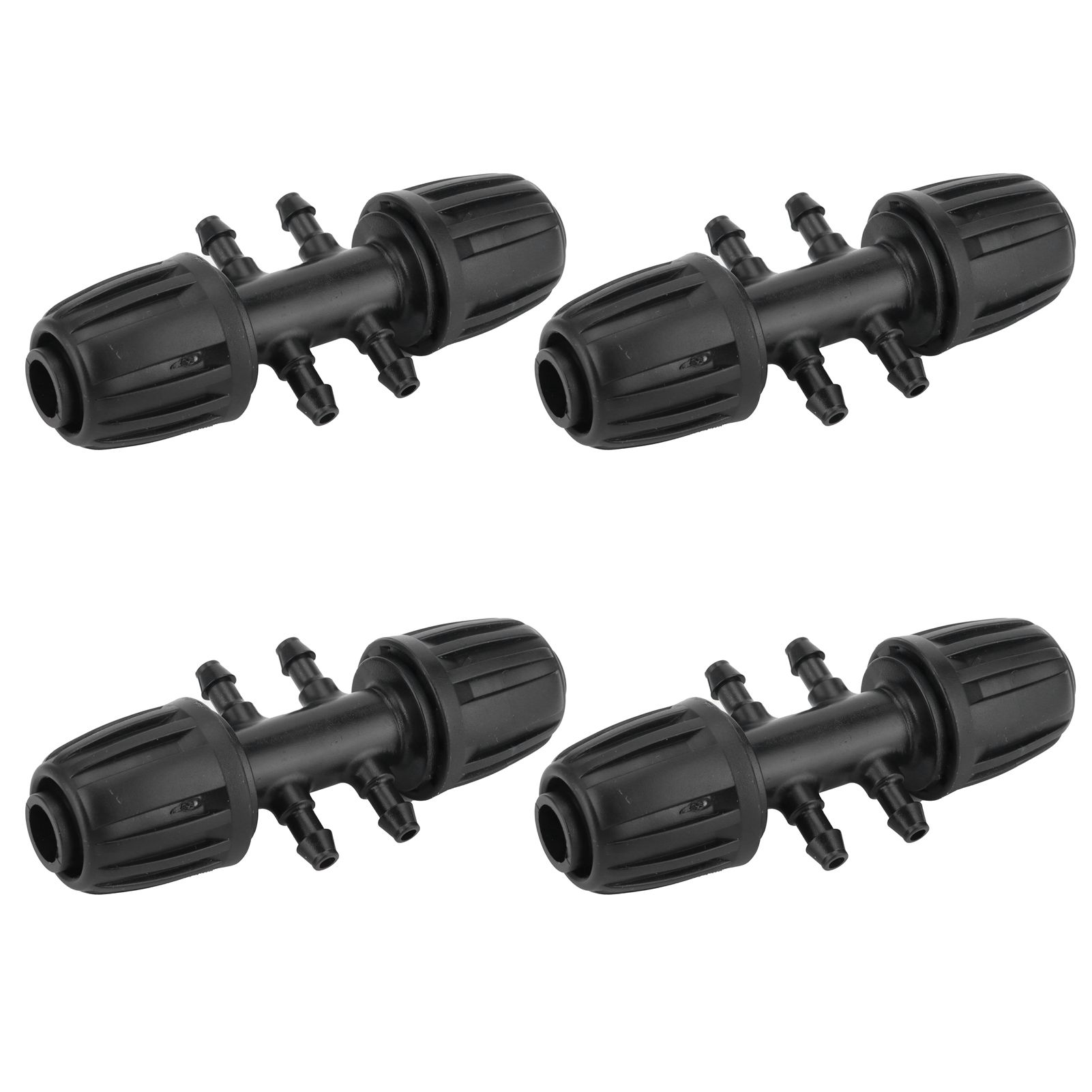 10Pcs Barbed Reducing Connector 16mm Tube to 4/7 Adapter Garden Irrigation — image 1