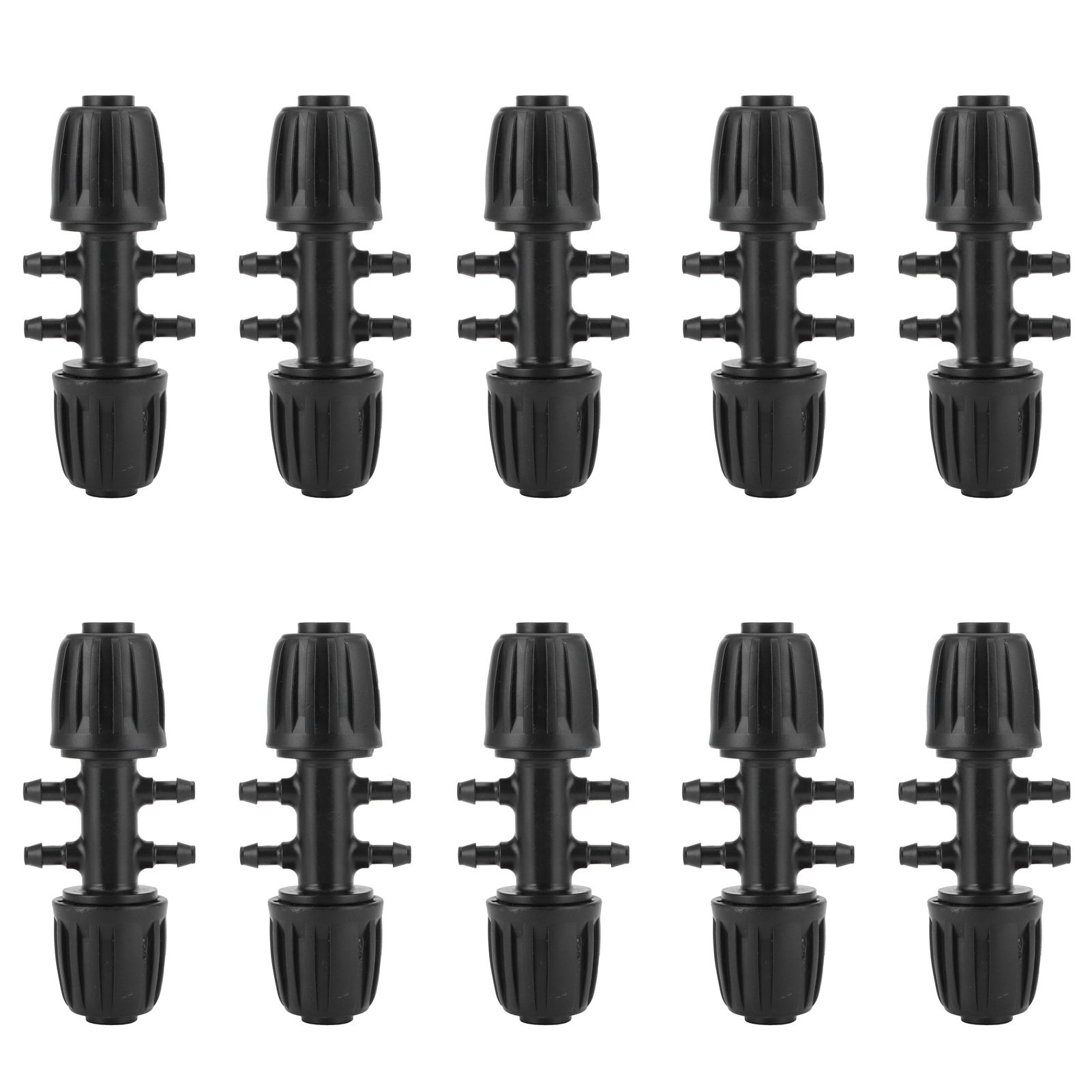 10Pcs Barbed Reducing Connector 16mm Tube to 4/7 Adapter Garden Irrigation view 2