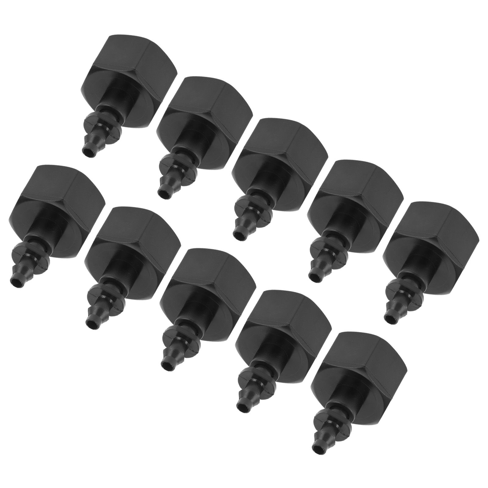 10PCS G1/2 Female Thread to 6.5mm Barb Connectors 4/7 Hose Connector view 6