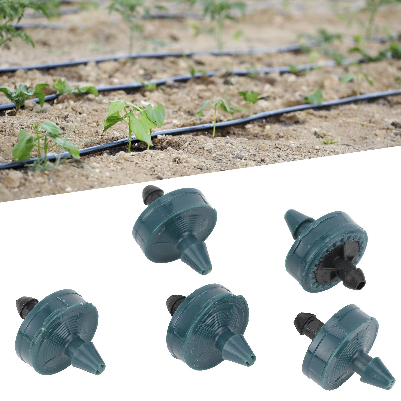 100PCS/Bag 8L Pressure Compensating Drippers Micro Drip Irrigation System view 12
