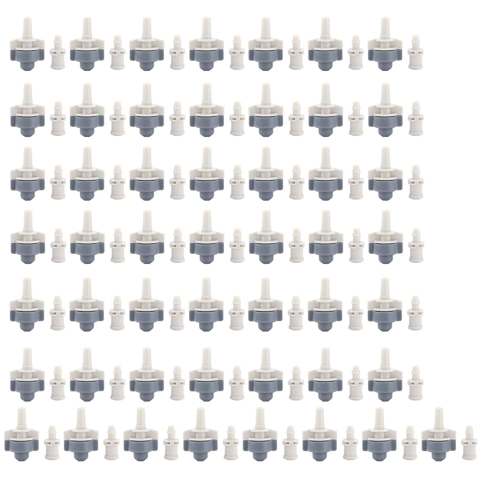 50Pcs Single Outlet Sprinkler with 50Pcs Inner Cone Large Single Hook Atomized view 2