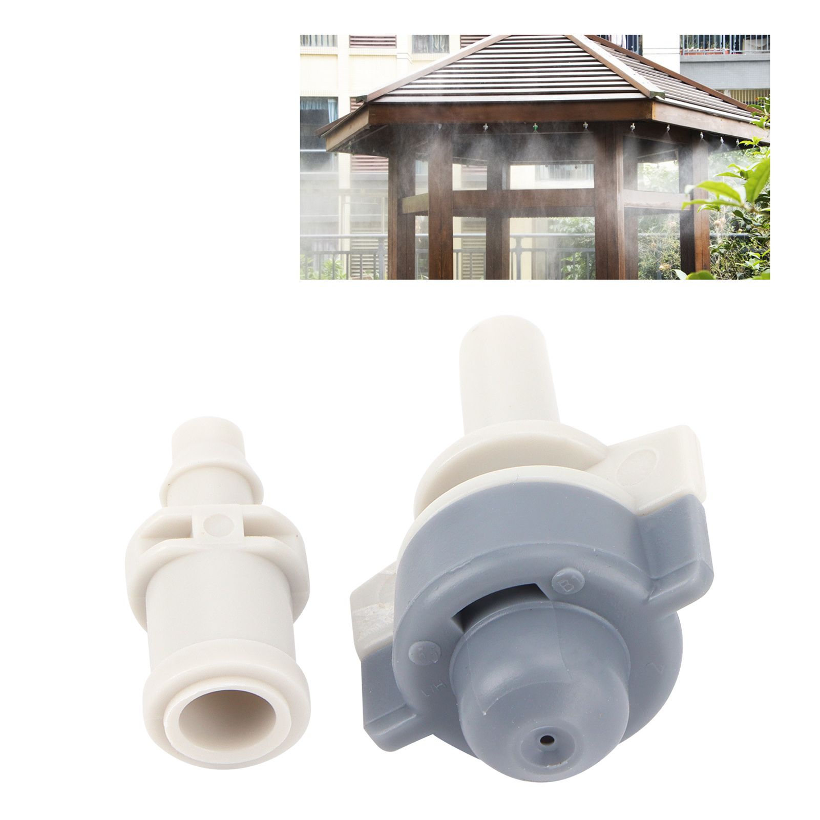 50Pcs Single Outlet Sprinkler with 50Pcs Inner Cone Large Single Hook Atomized view 11