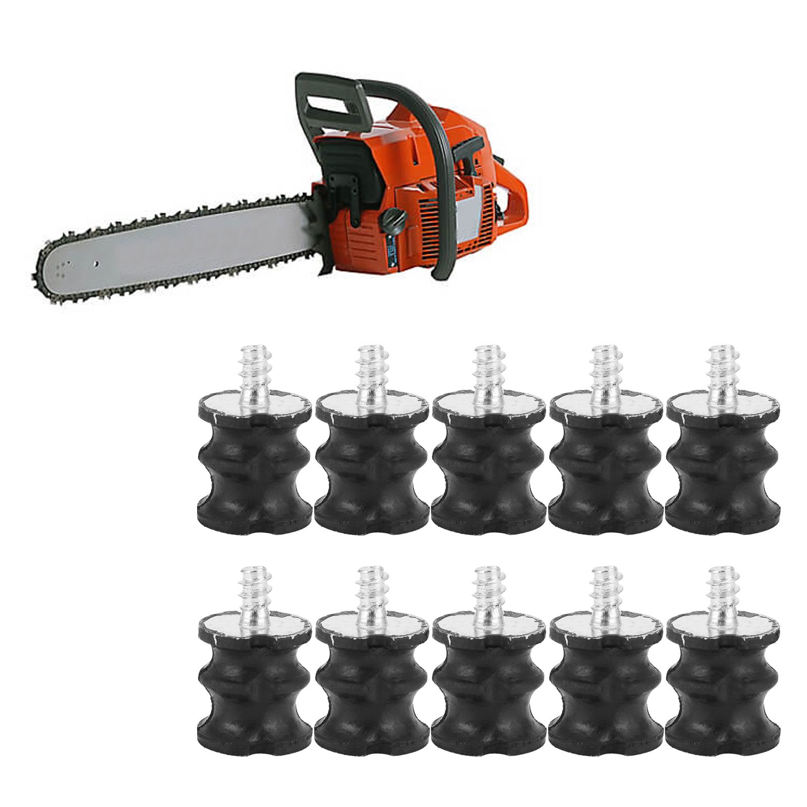 10PCS Isolator Buffer Mounts Fit for Husqvarna 61 66 266 268 272 XP Chainsaw view 11