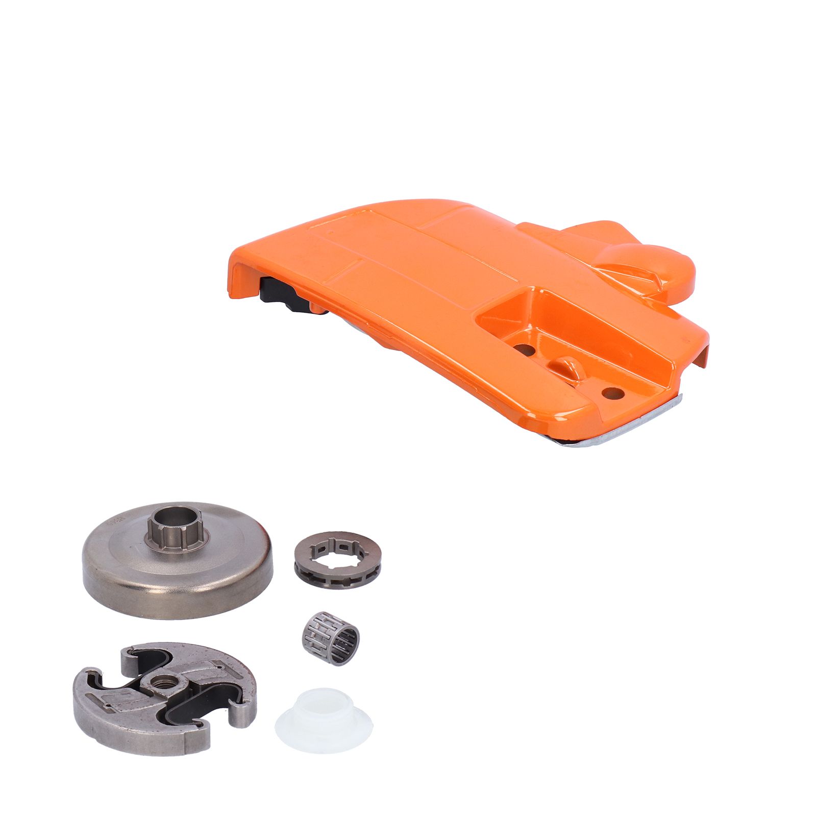 Chain Sprocket Clutch Cover Kit Fit for Husqvarna 353 351 350 346XP 345 Chainsaw view 3