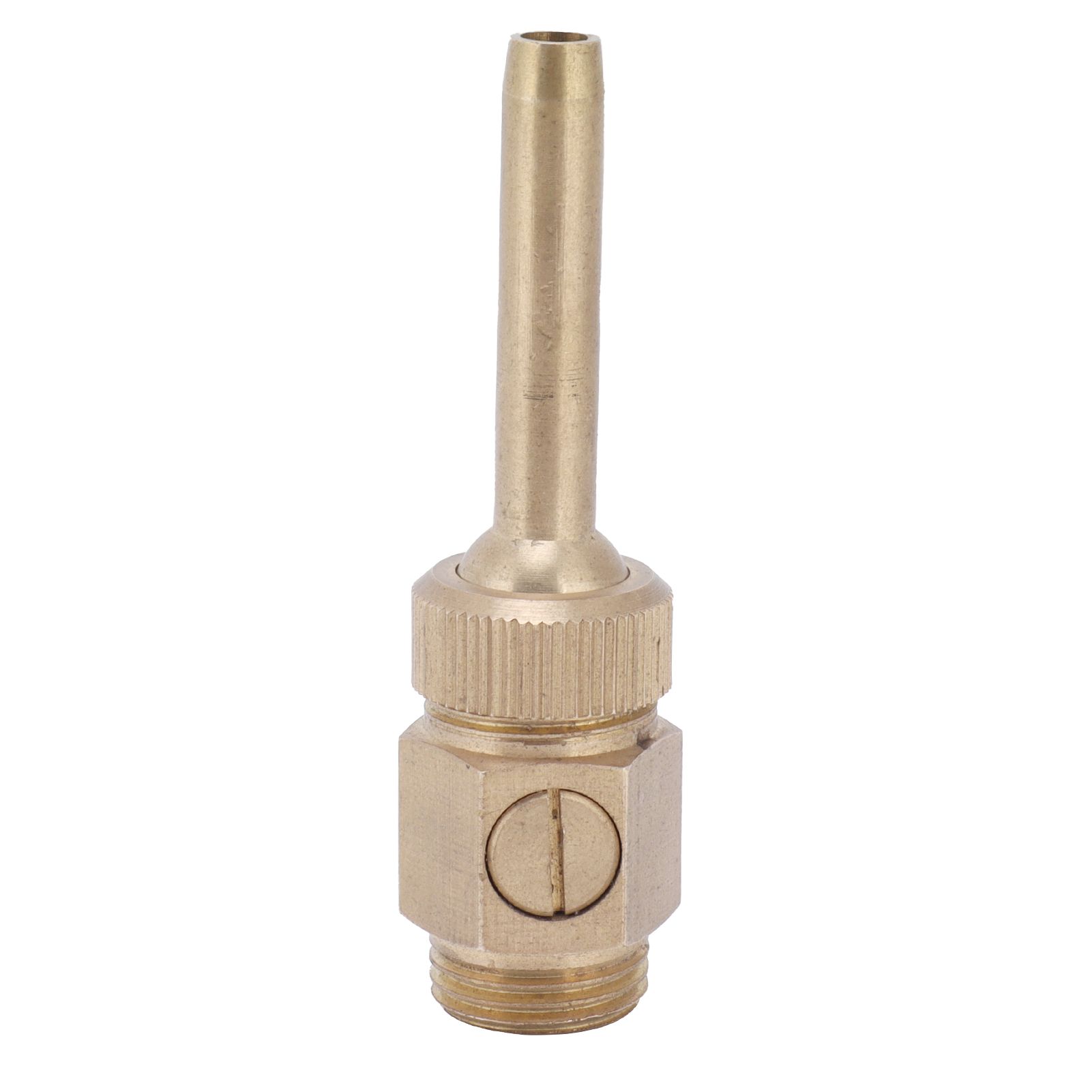 Male Thread Brass Fountain Nozzle Adjustable Direction Jet Water Spray Head view 2