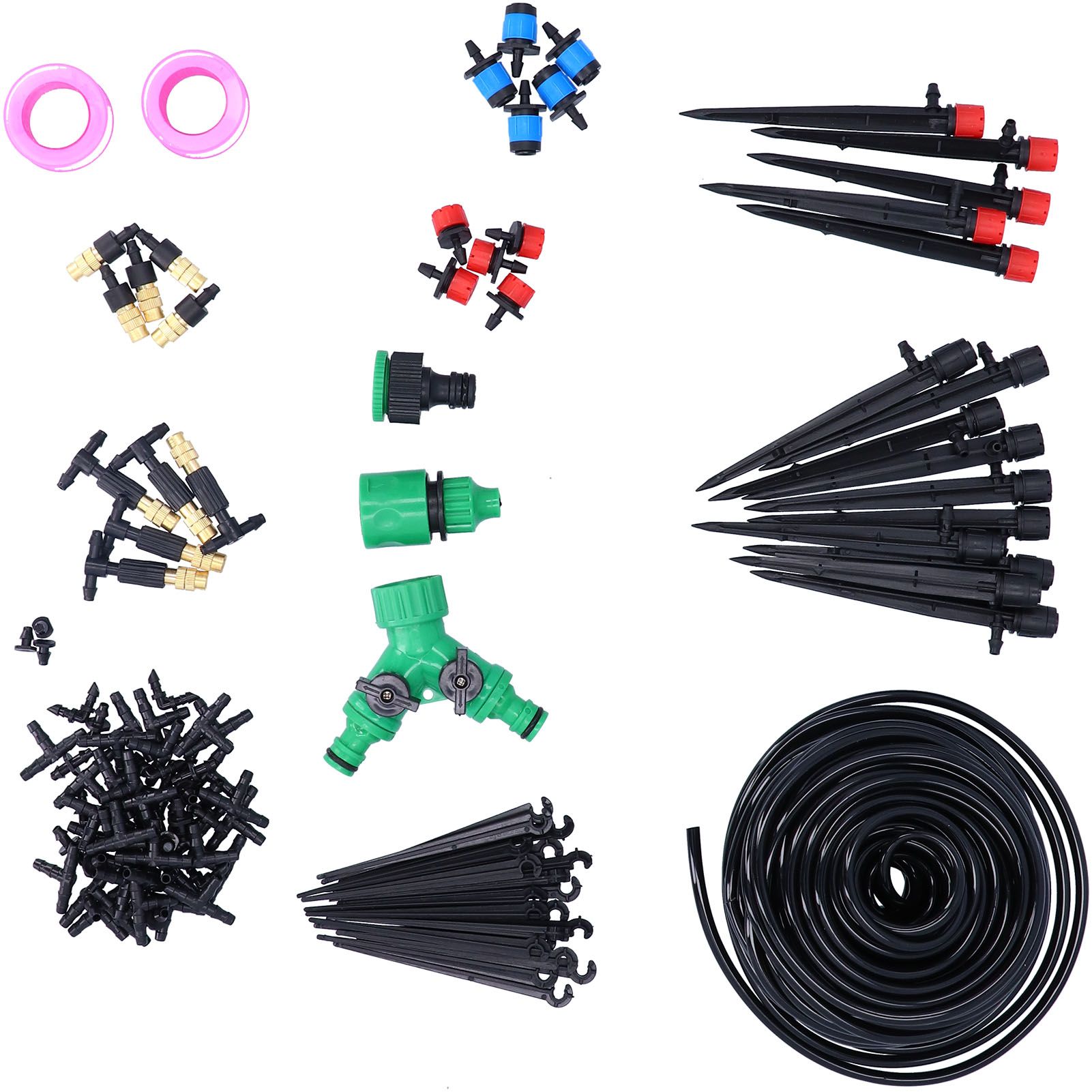 25M Garden Irrigation System Micro Drip Irrigation Equipment Kit Plant — image 1