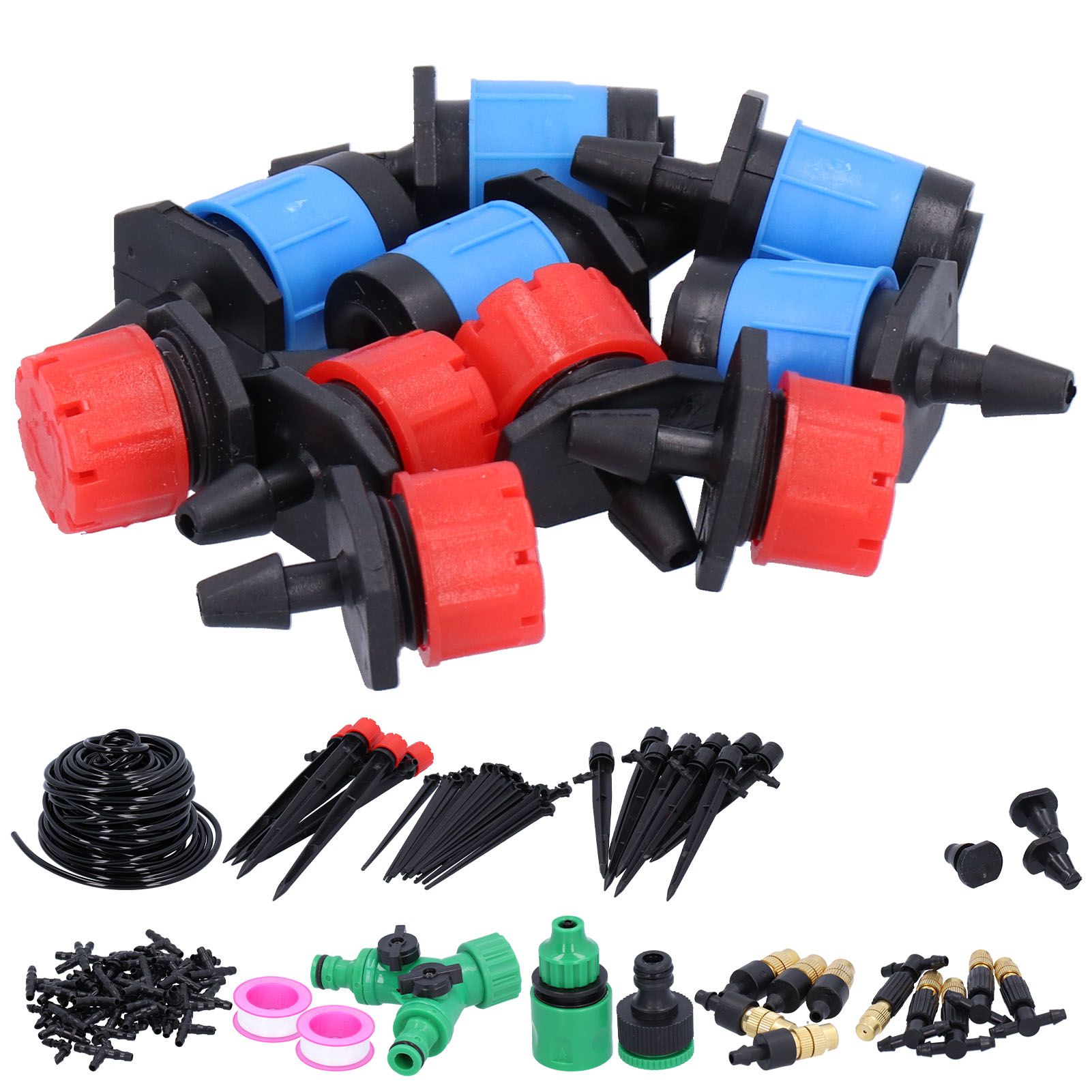 25M Garden Irrigation System Micro Drip Irrigation Equipment Kit Plant view 8