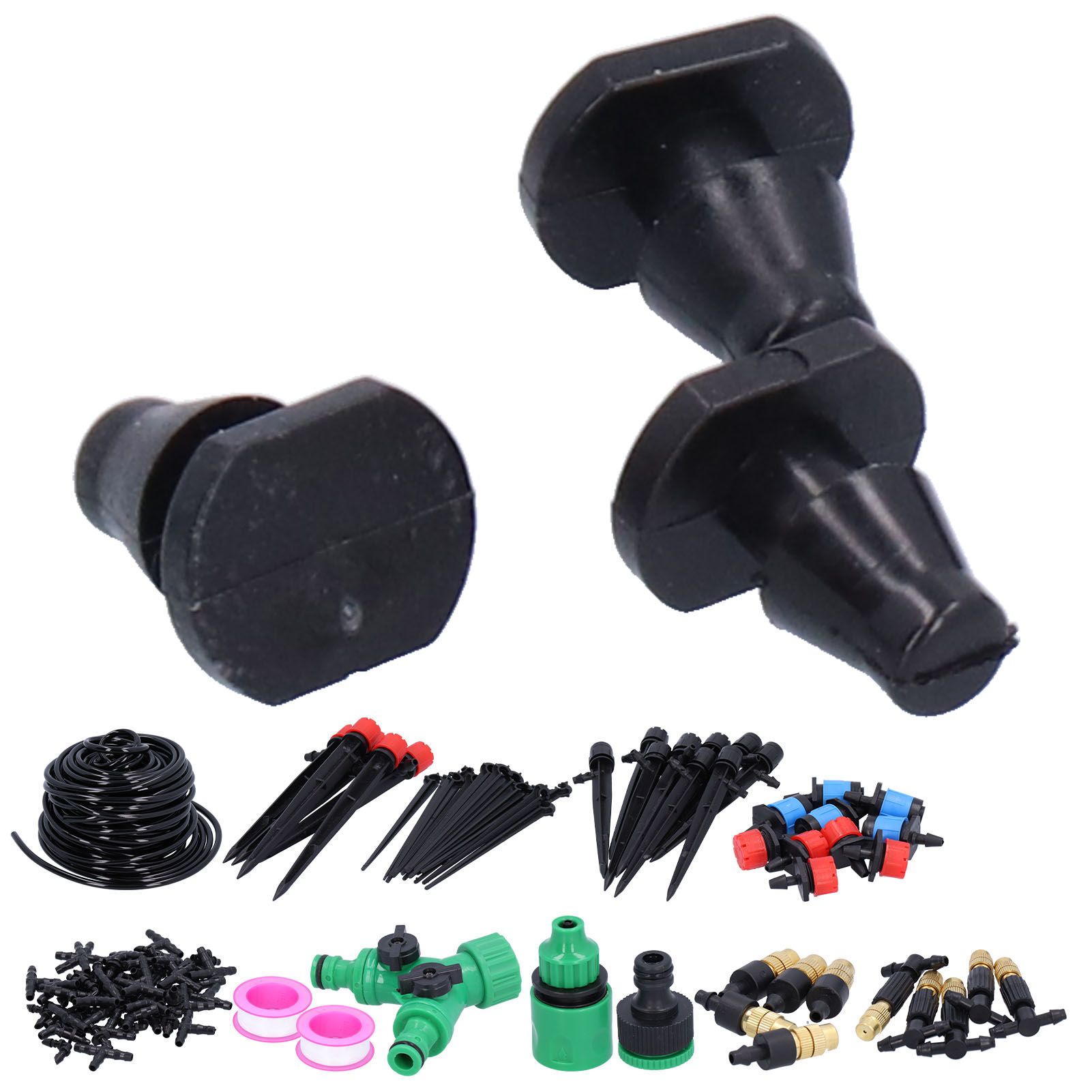 25M Garden Irrigation System Micro Drip Irrigation Equipment Kit Plant view 9