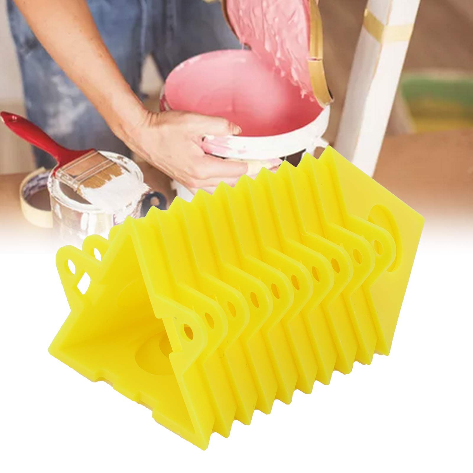 10Pcs Triangular Paint Pad Lifting Painting Stand Supply Woodworking Accessories view 11