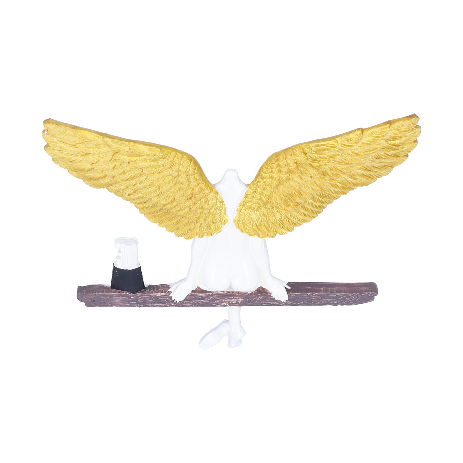Angel Wing Statues Decoration Tridimensional Resin Crafts Background Ornaments view 4