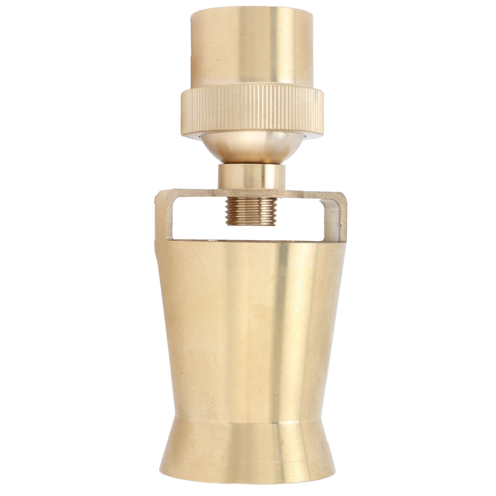 Brass Ice Tower Cedar Water Fountain Nozzle Spray Head Adjustable Pond view 2