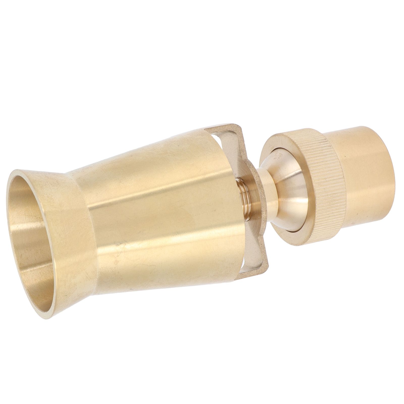 Brass Ice Tower Cedar Water Fountain Nozzle Spray Head Adjustable Pond view 6