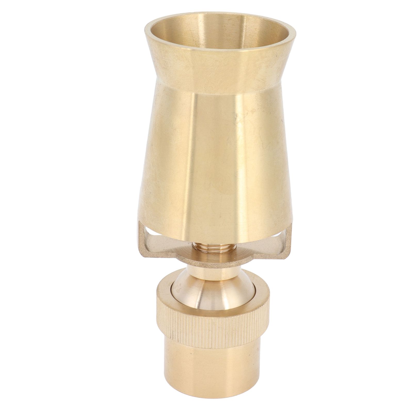 Brass Ice Tower Cedar Water Fountain Nozzle Spray Head Adjustable Pond view 7