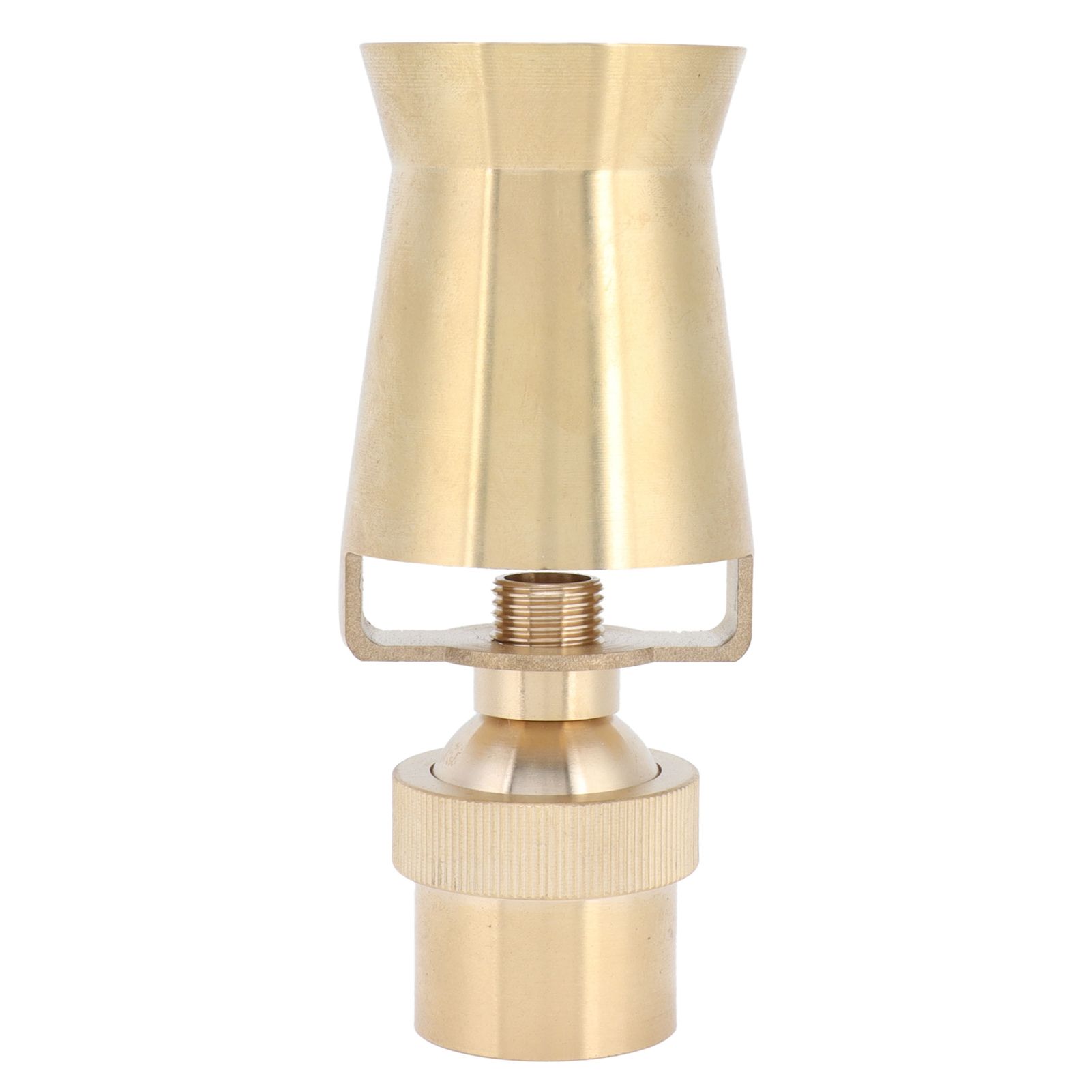 Brass Ice Tower Cedar Water Fountain Nozzle Spray Head Adjustable Pond view 10