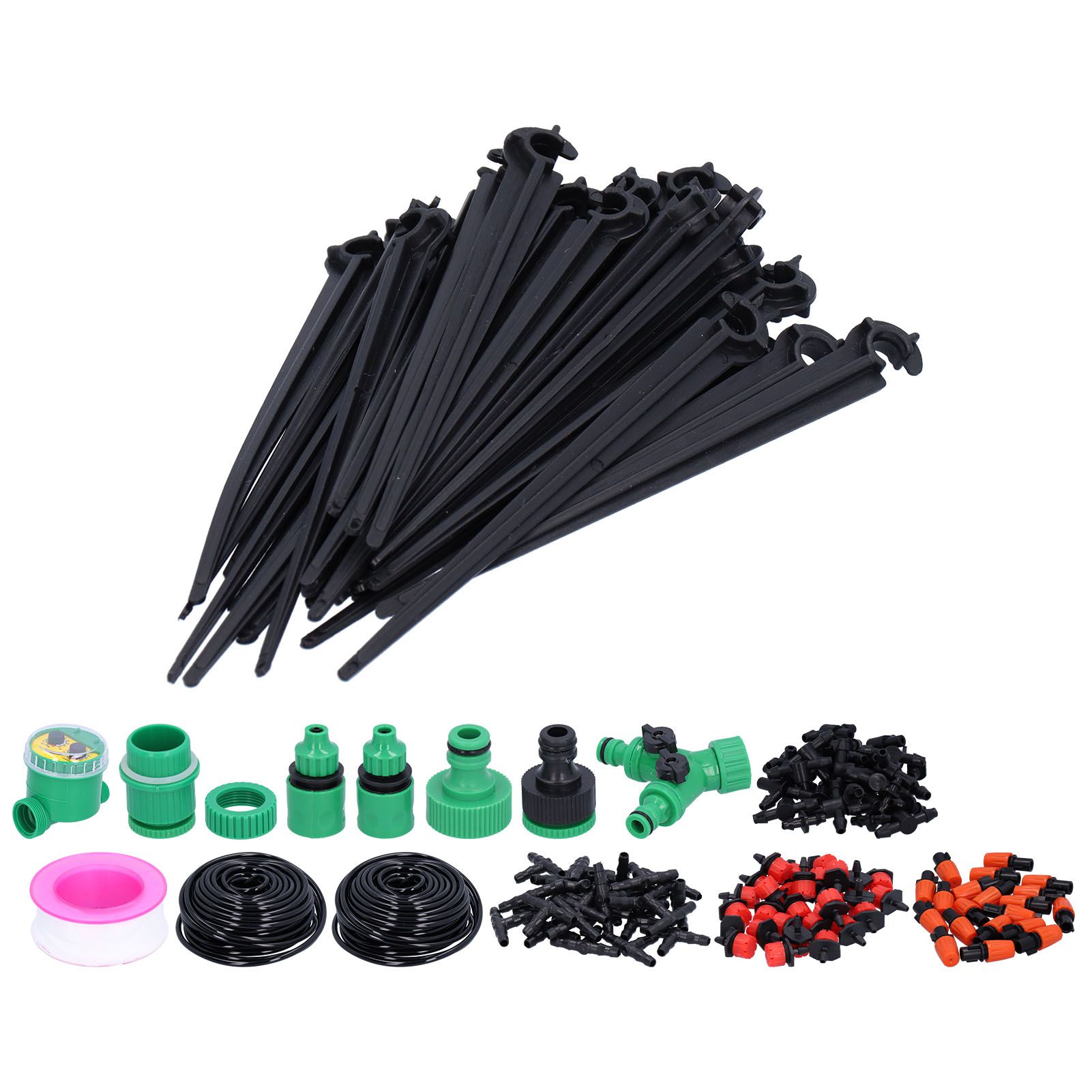 30M Adjustable Irrigation Dripper Drip Sprinkler Drip Irrigation Kit with view 10