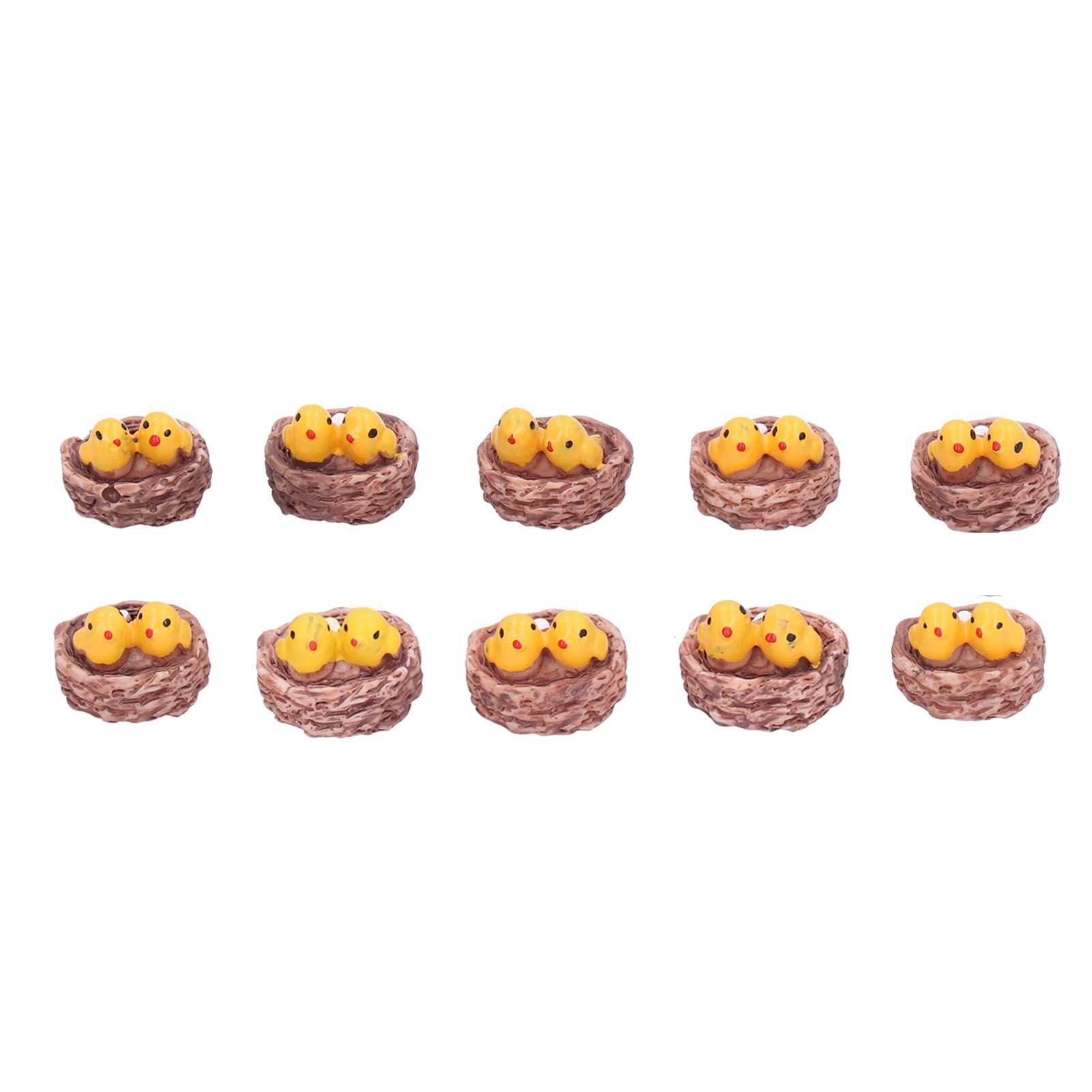 10Pcs Bird Nest Ornament DIY Originality Decoration Succulent Plant view 2