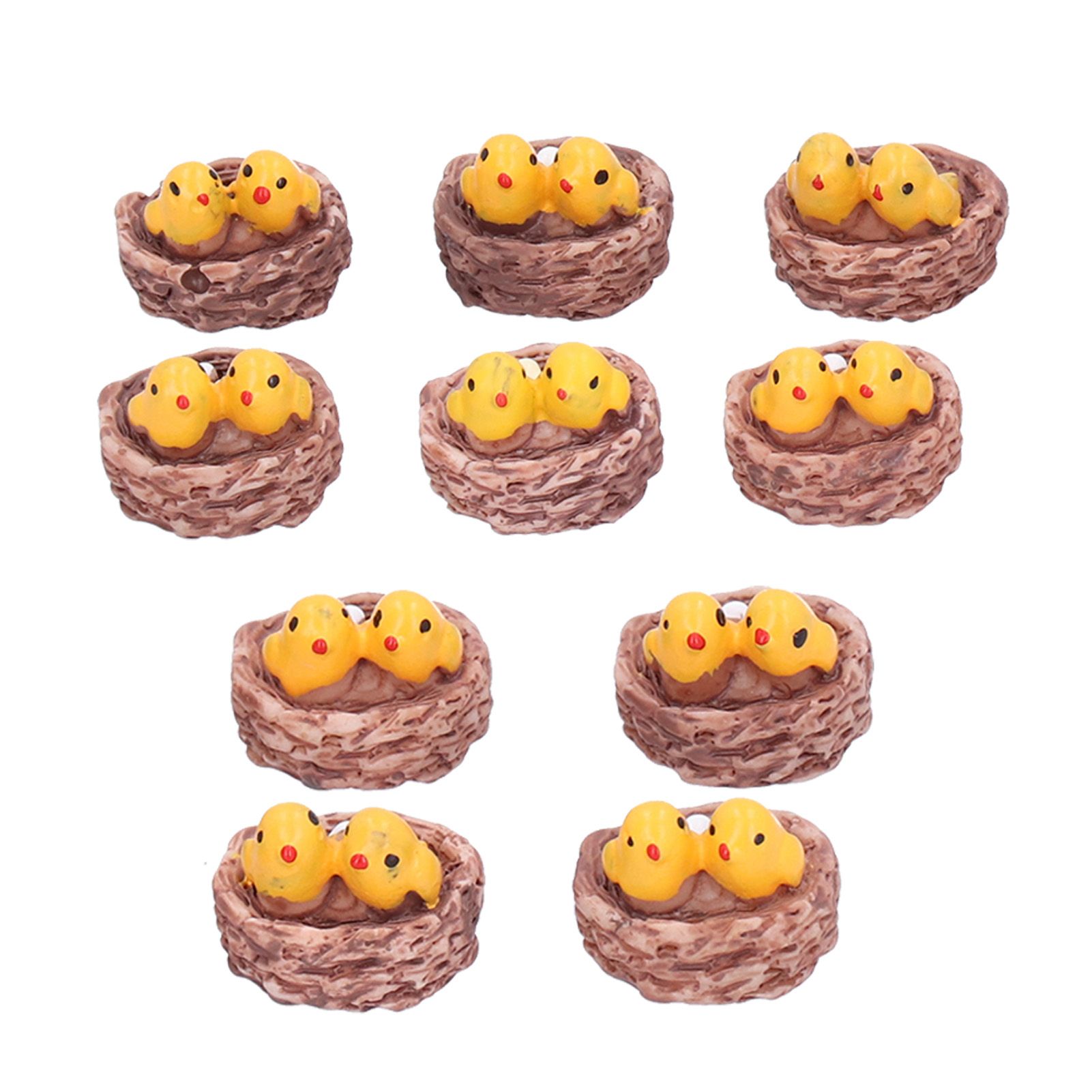 10Pcs Bird Nest Ornament DIY Originality Decoration Succulent Plant view 4