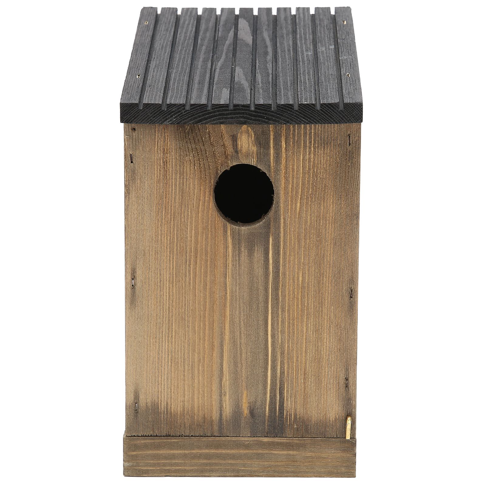Wooden Pet Bird Nests House Nesting Box Birdhouse Accessories for Garden Ornaments view 2