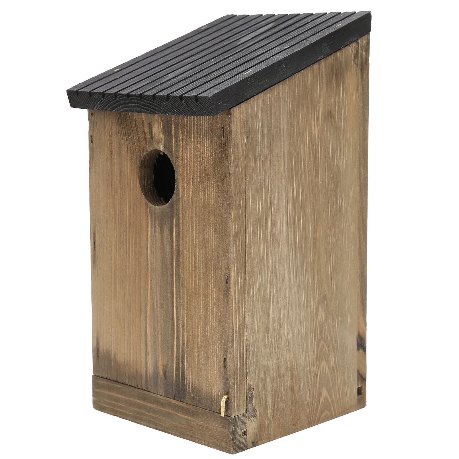 Wooden Pet Bird Nests House Nesting Box Birdhouse Accessories for Garden Ornaments view 3