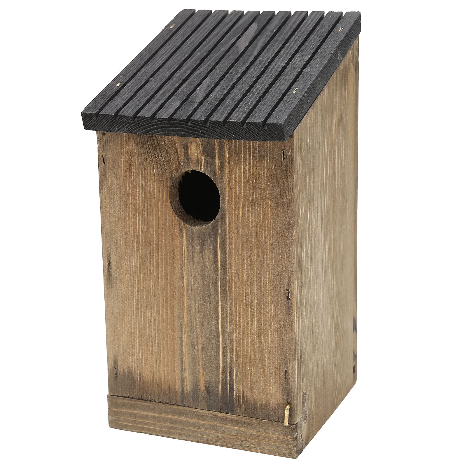 Wooden Pet Bird Nests House Nesting Box Birdhouse Accessories for Garden Ornaments view 4