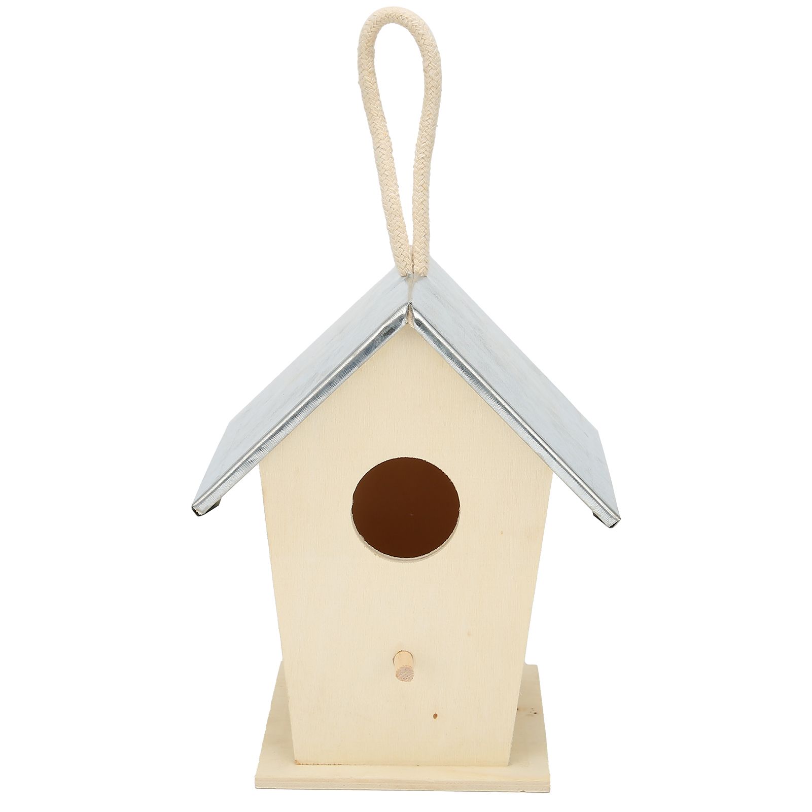Wooden Bird House Hanging Breeding Nesting Cage Box for Outdoor Garden view 7