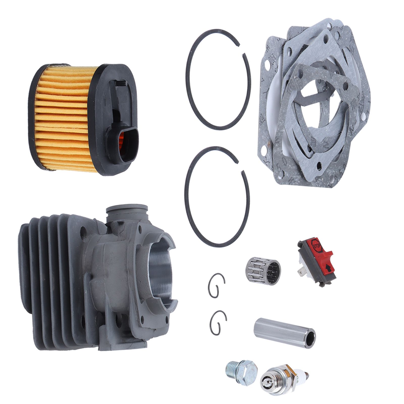 Cylinder Piston Kit Ignition Plug Filter Accessory for Husqvarna 372 XP 362 view 4