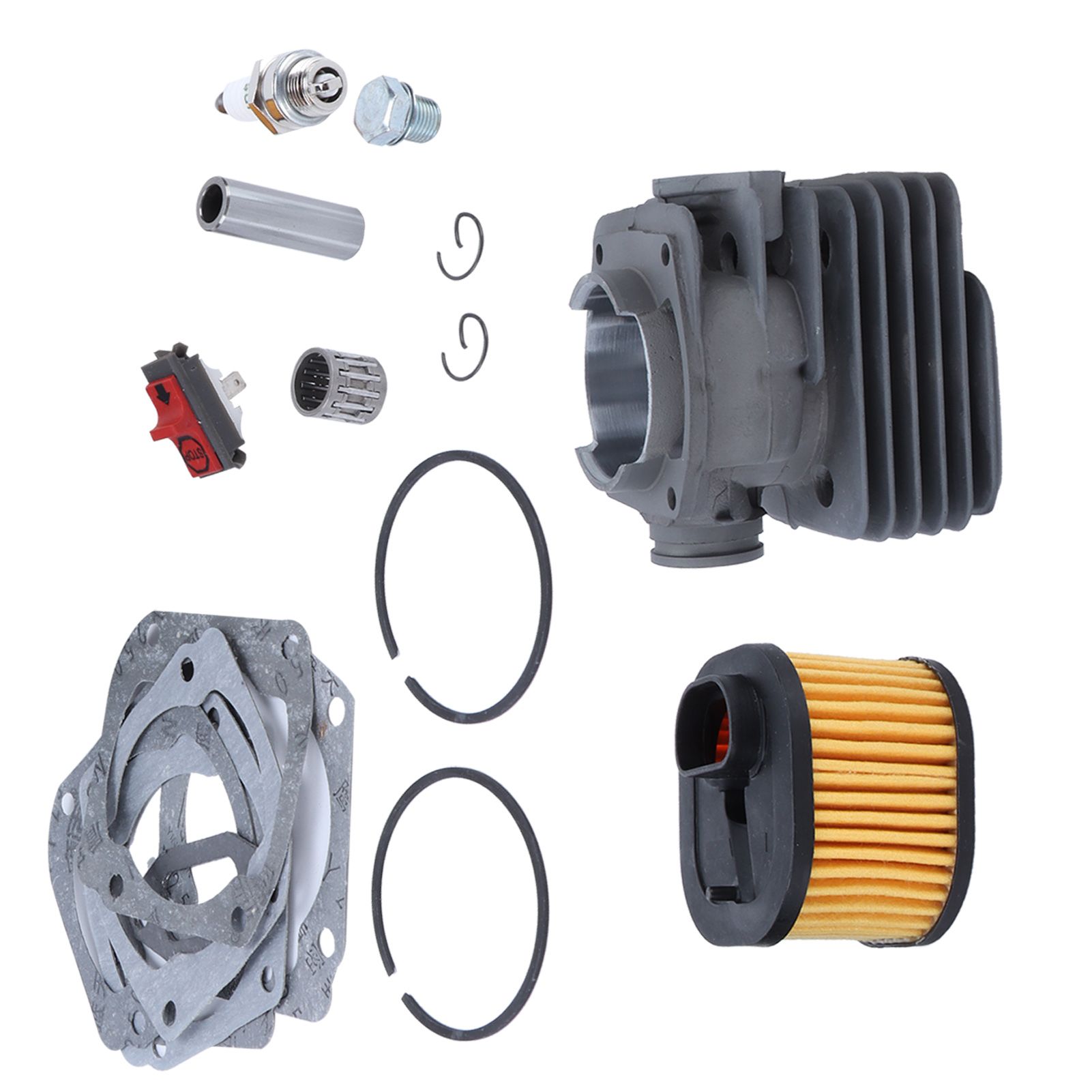 Cylinder Piston Kit Ignition Plug Filter Accessory for Husqvarna 372 XP 362 view 6