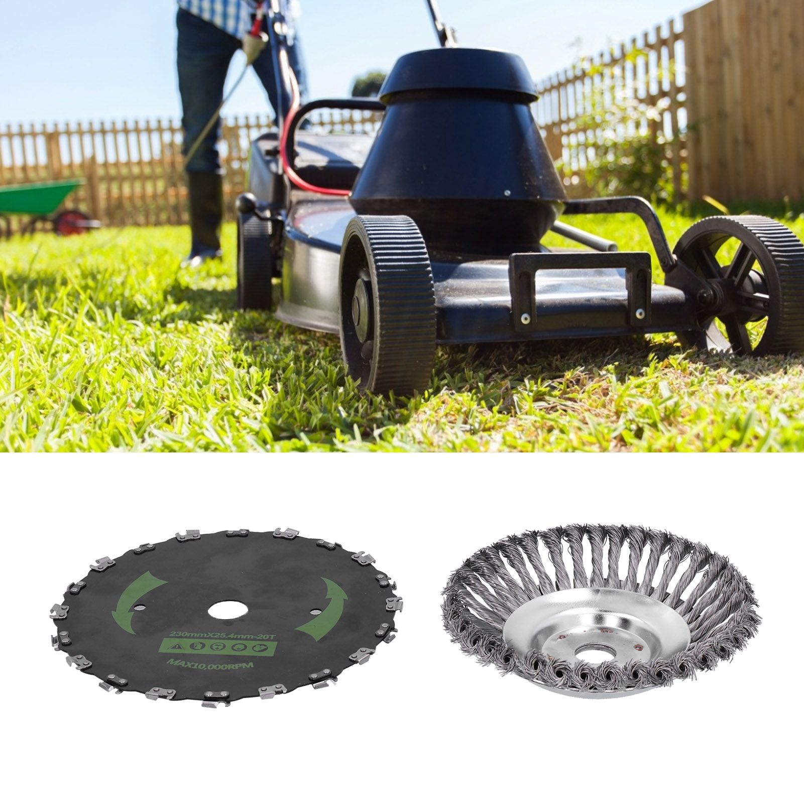 20T Circular Saw Blade Grass Trimmer Cutter Head Derusting Weeding Wheel Lawn view 11