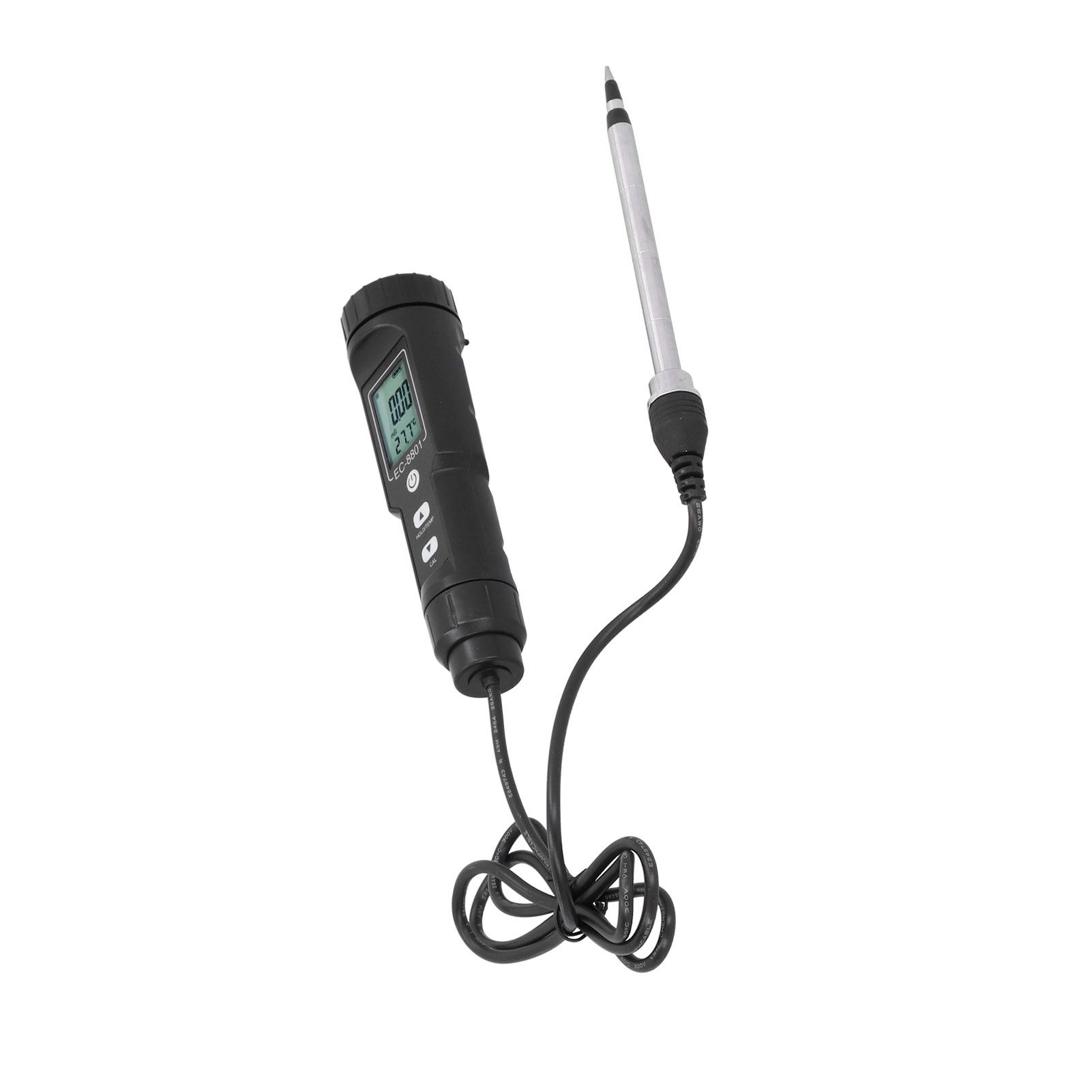 Portable Soil Tester Soil EC Salinity Tester with Probe for Gardening Plants view 6