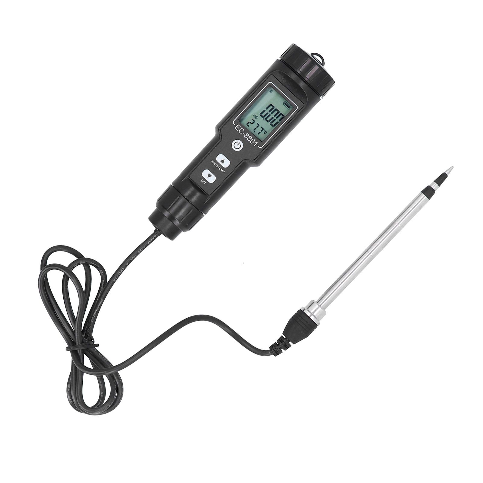 Portable Soil Tester Soil EC Salinity Tester with Probe for Gardening Plants view 7