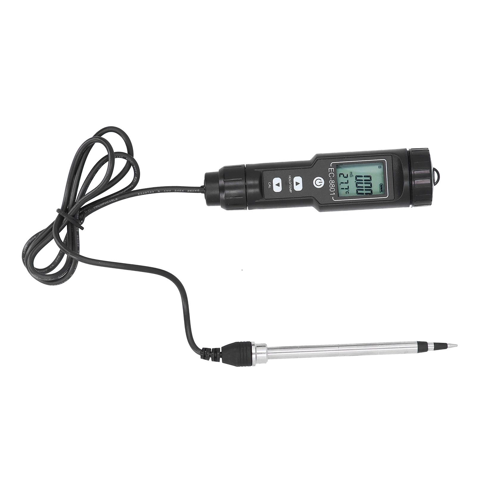 Portable Soil Tester Soil EC Salinity Tester with Probe for Gardening Plants view 10