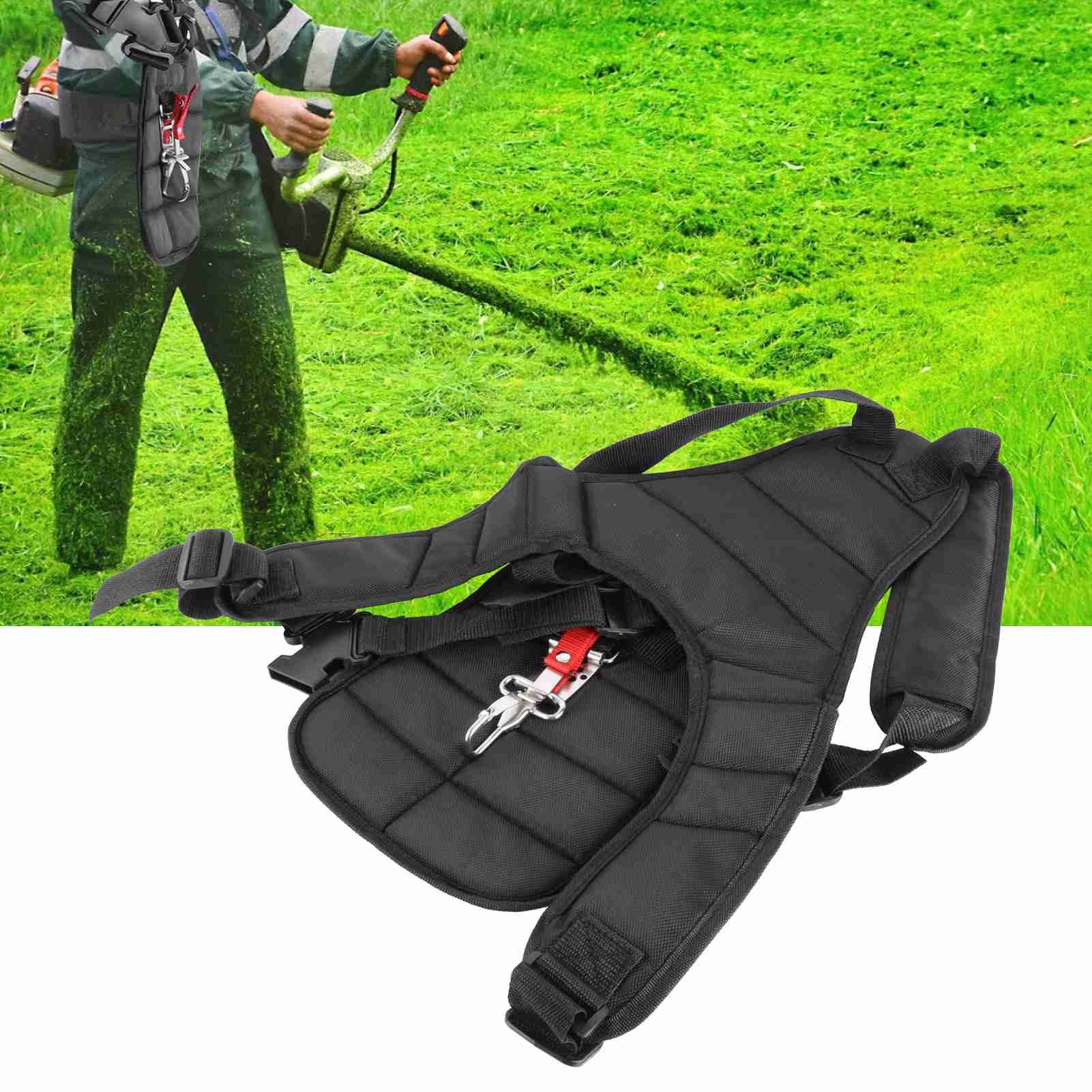Trimmer Shoulder Strap Harness Garden Brush Cutter Lawn Mower Nylon Belt view 12