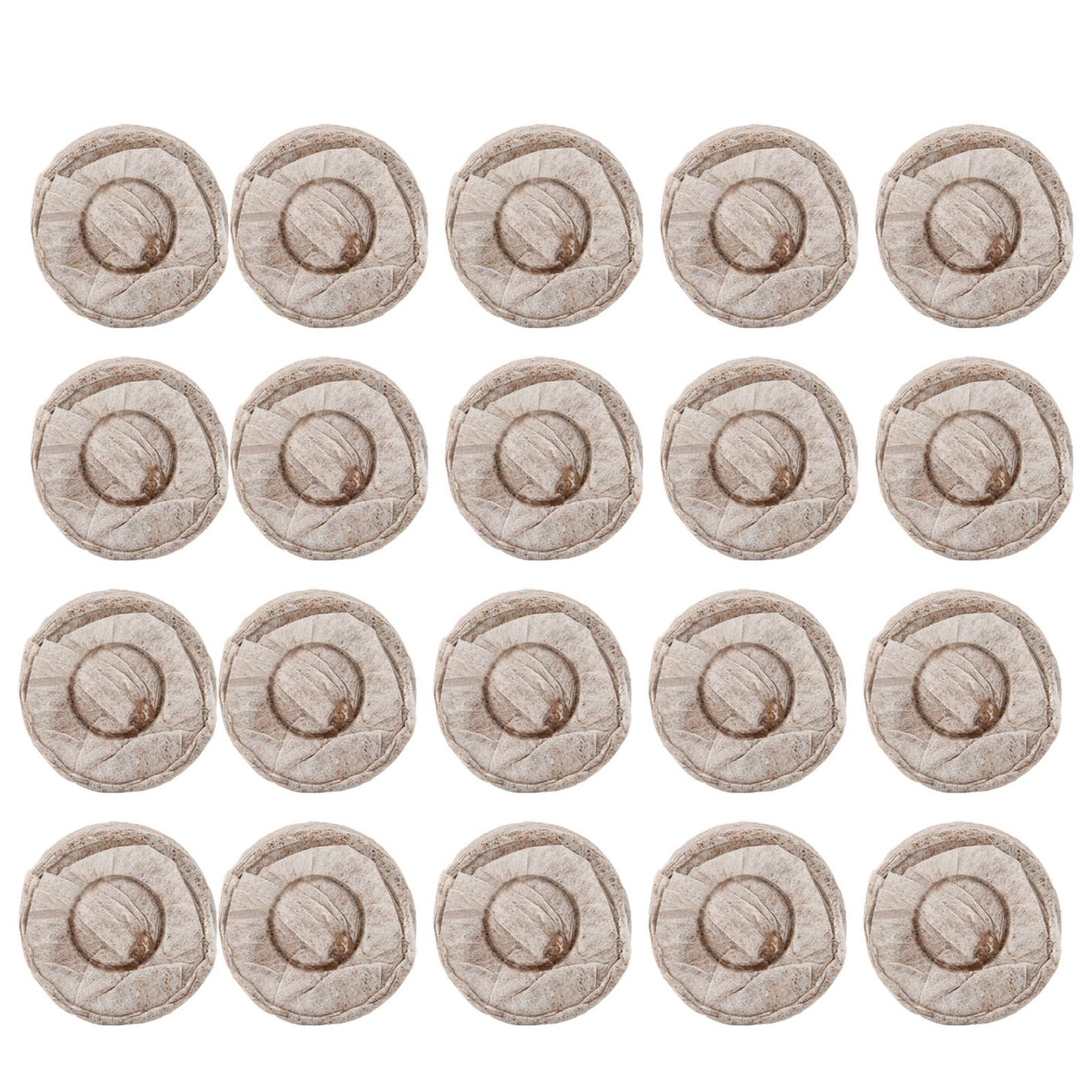 20Pcs 30mm Nursery Soil Seedling Soil Block Garden Flowers Vegetables Planting view 2