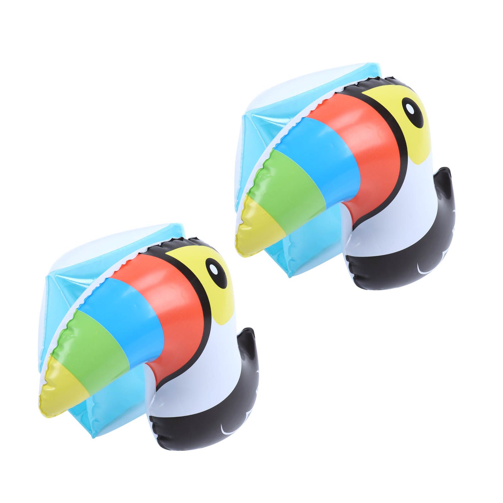Inflatable Swim Arm Band Cute Toucan Pattern PVC Nontoxic Inflatable Swimming view 4