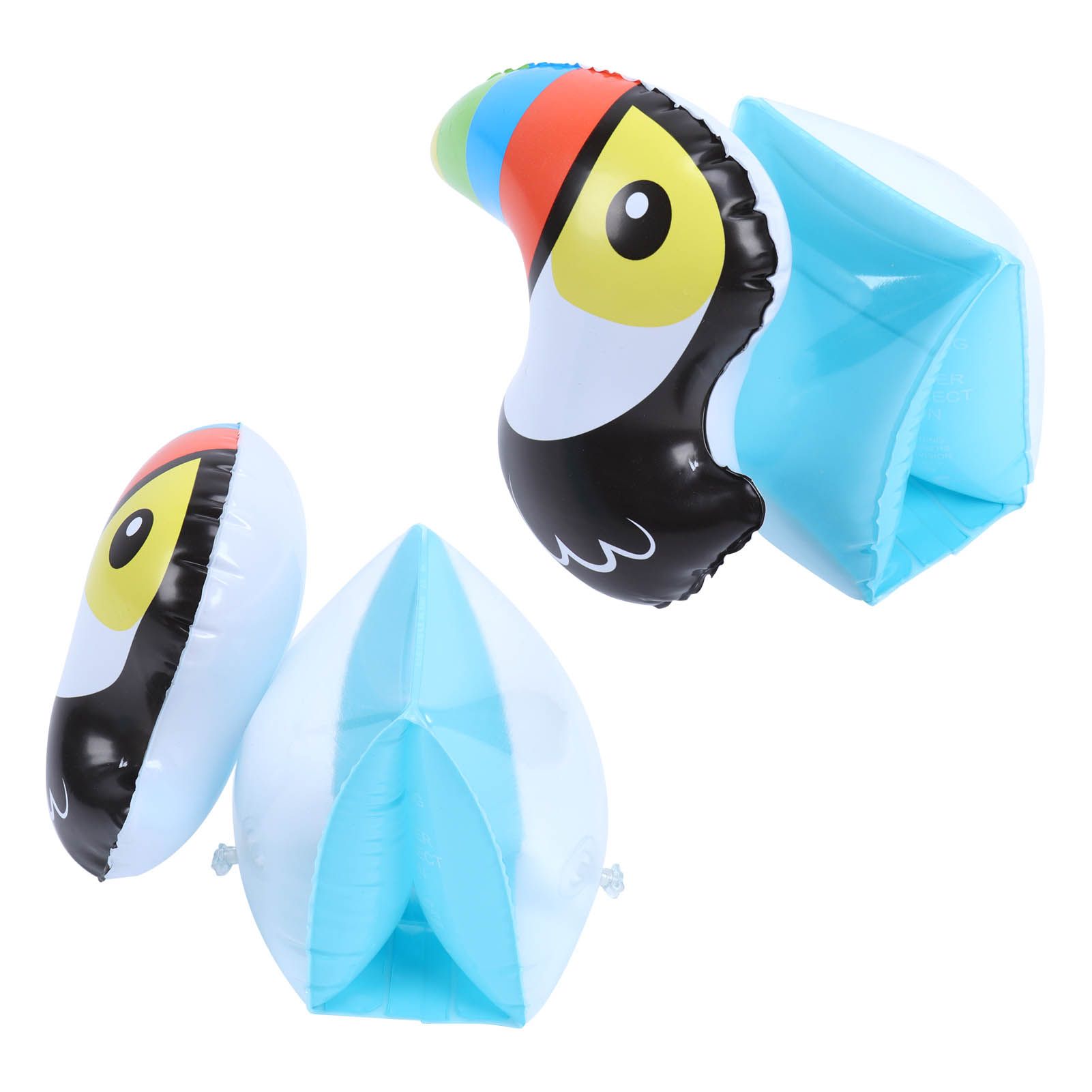 Inflatable Swim Arm Band Cute Toucan Pattern PVC Nontoxic Inflatable Swimming view 7