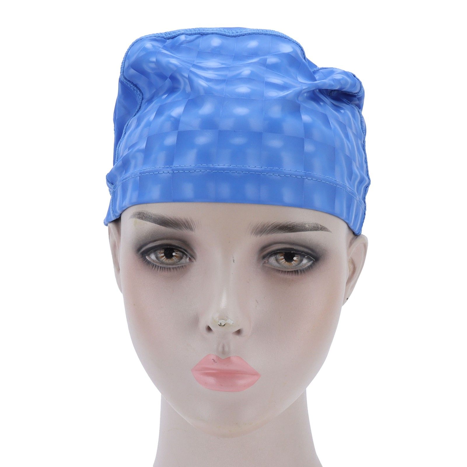 Swimming Cap Bright Color Waterproof Swimming Cap Hot Spring Swimming Cap for view 9