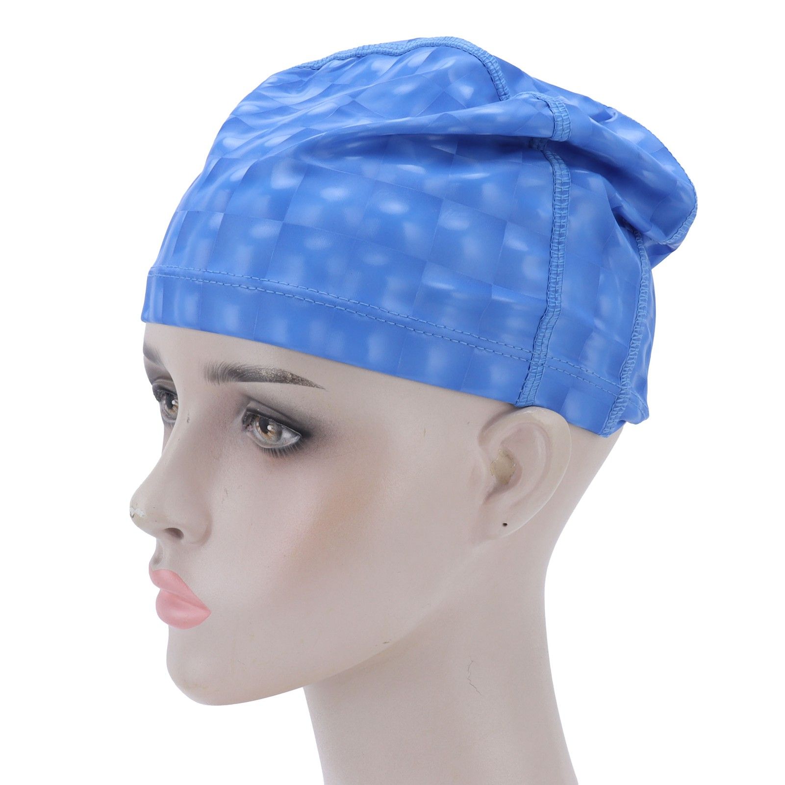 Swimming Cap Bright Color Waterproof Swimming Cap Hot Spring Swimming Cap for view 10