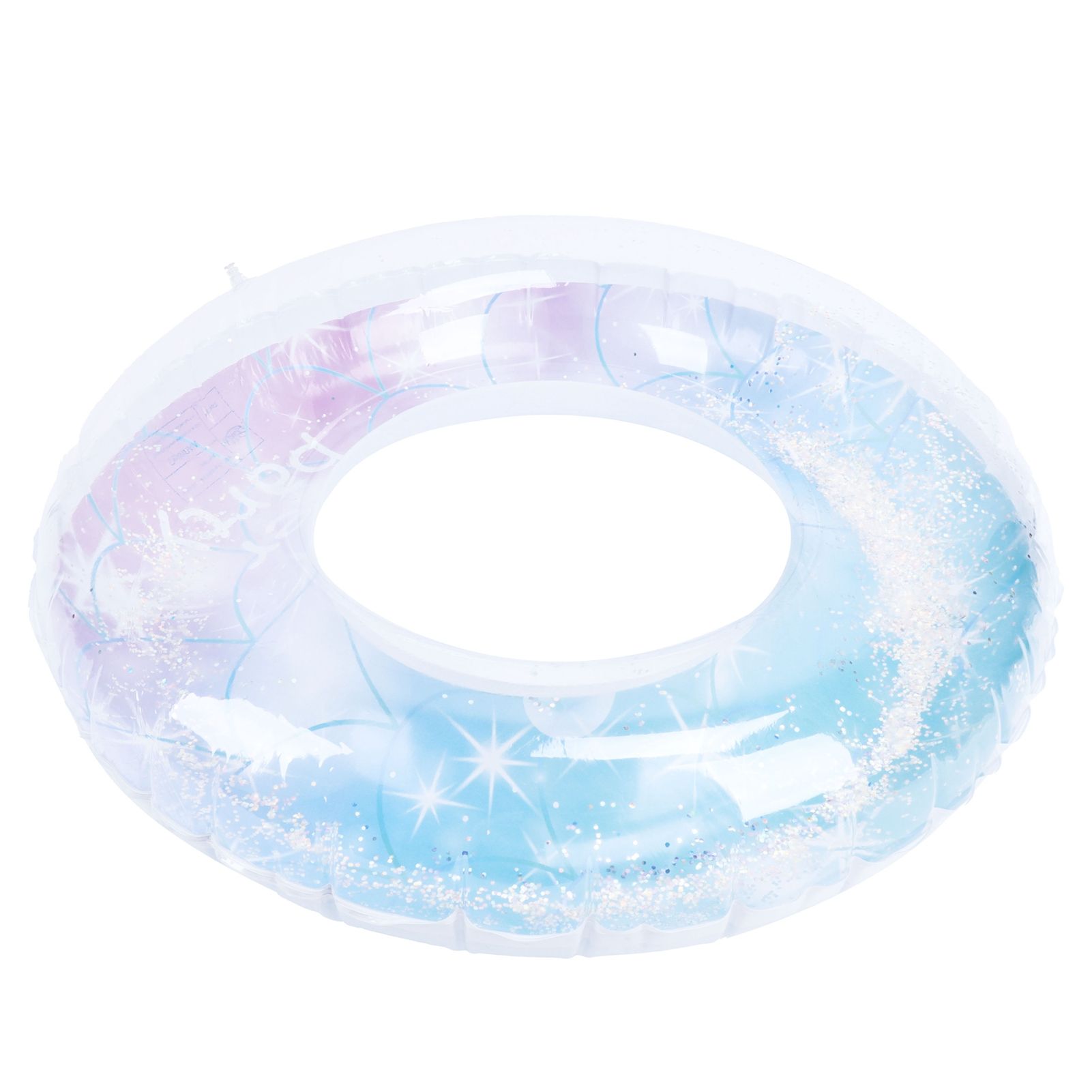 Inflatable Swimming Pool Buoy Sweet Color Flashing Swimming Ring for Summer view 3