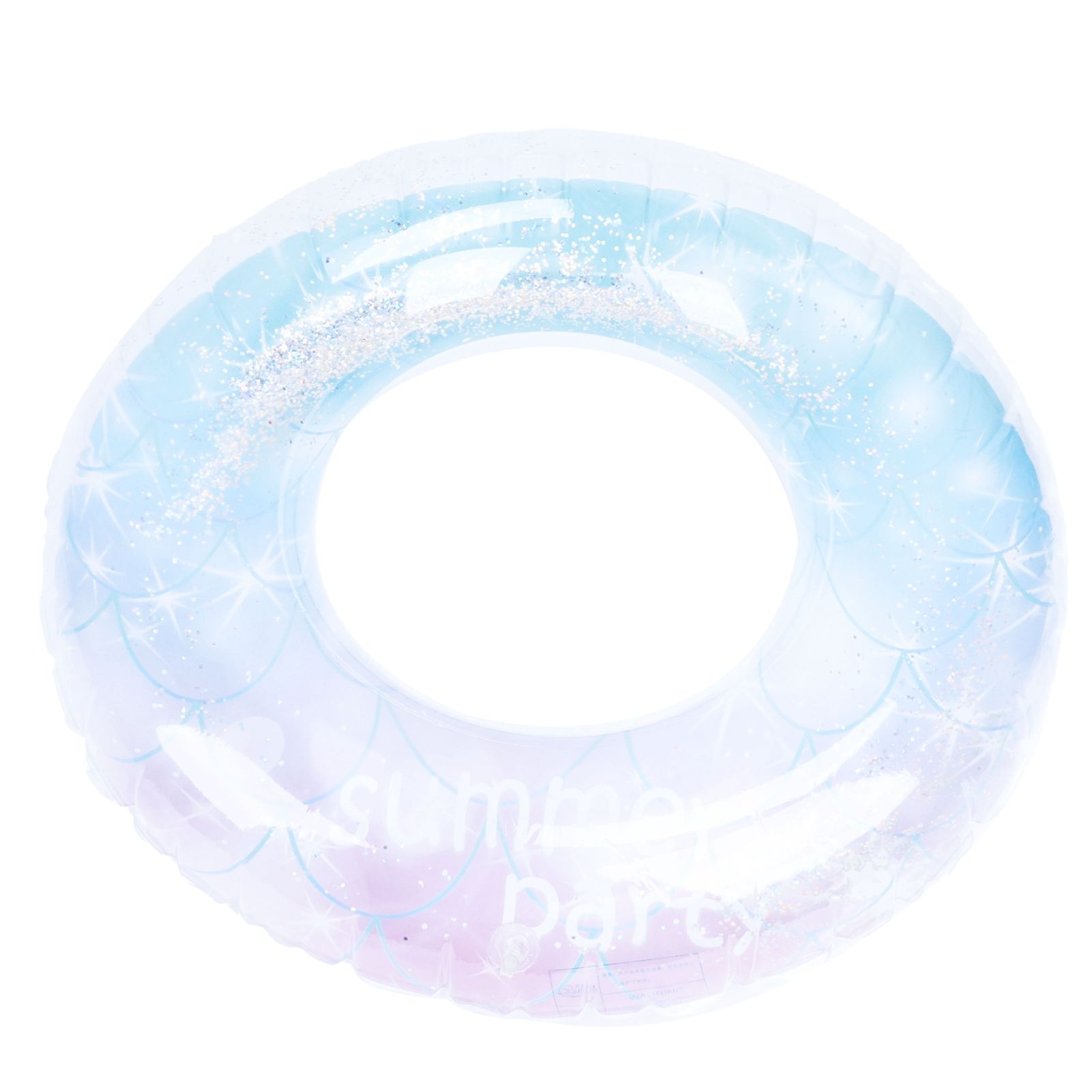 Inflatable Swimming Pool Buoy Sweet Color Flashing Swimming Ring for Summer view 8